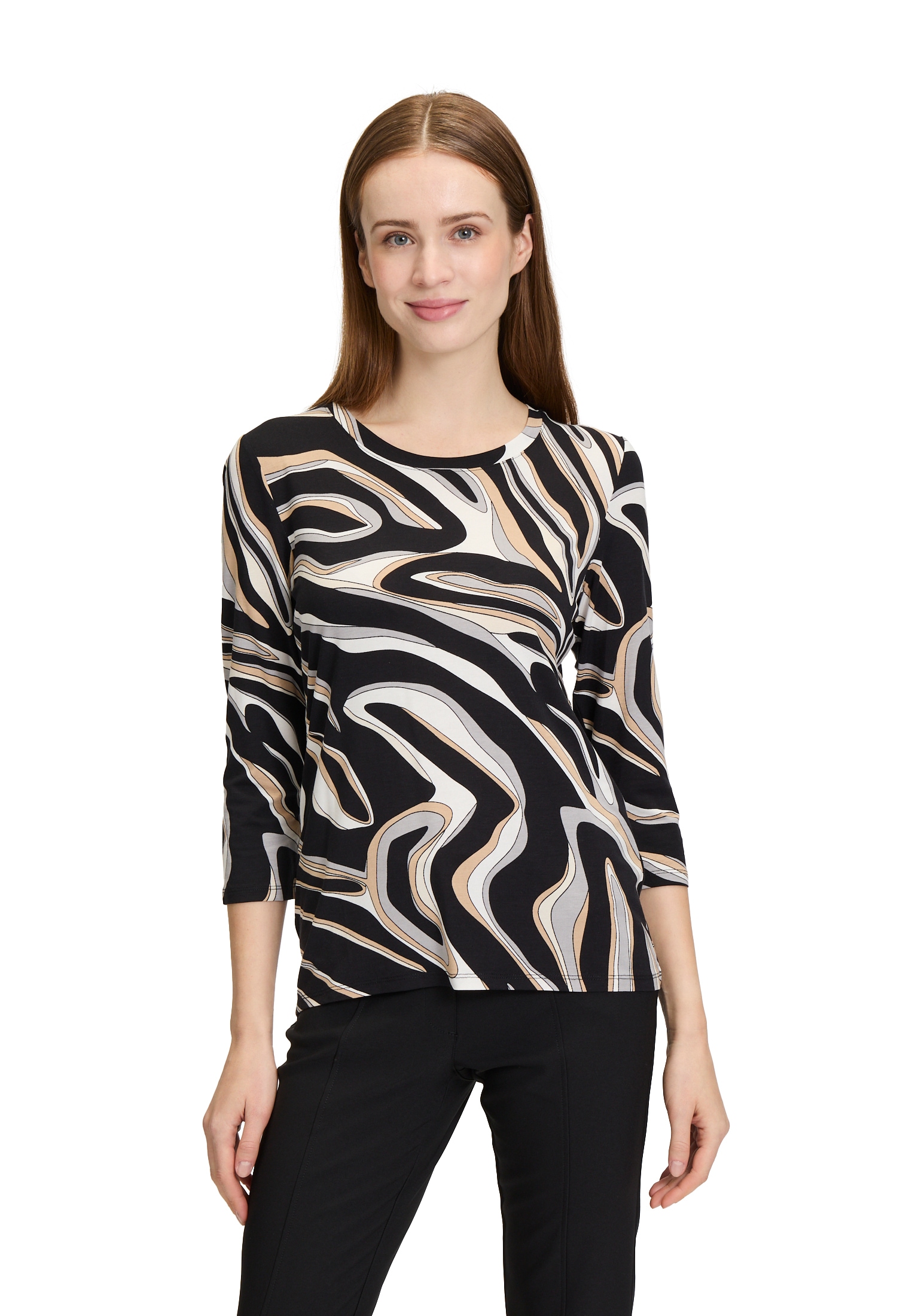 Betty Barclay 3/4-Arm-Shirt »Basic Shirt mit Print«