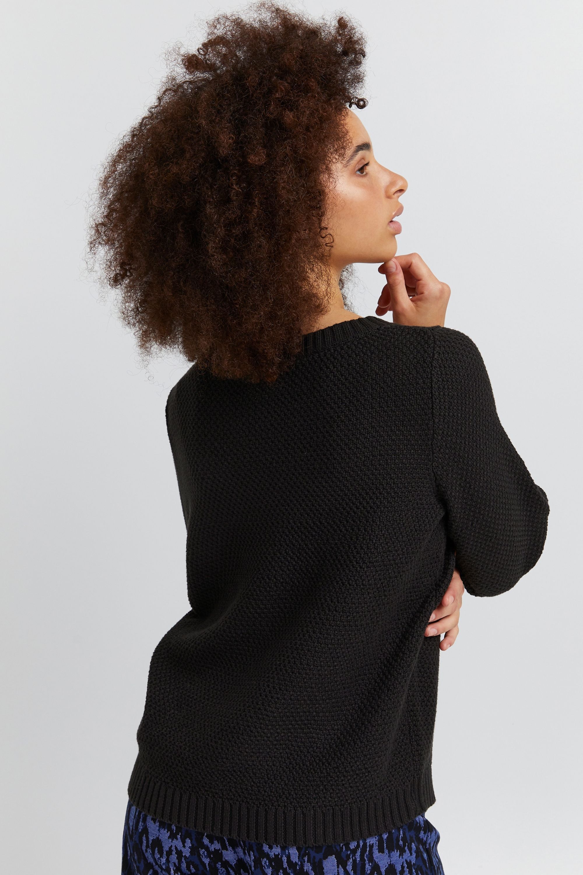 Ichi Strickfleece-Pullover »Strickpullover IHNoelle«