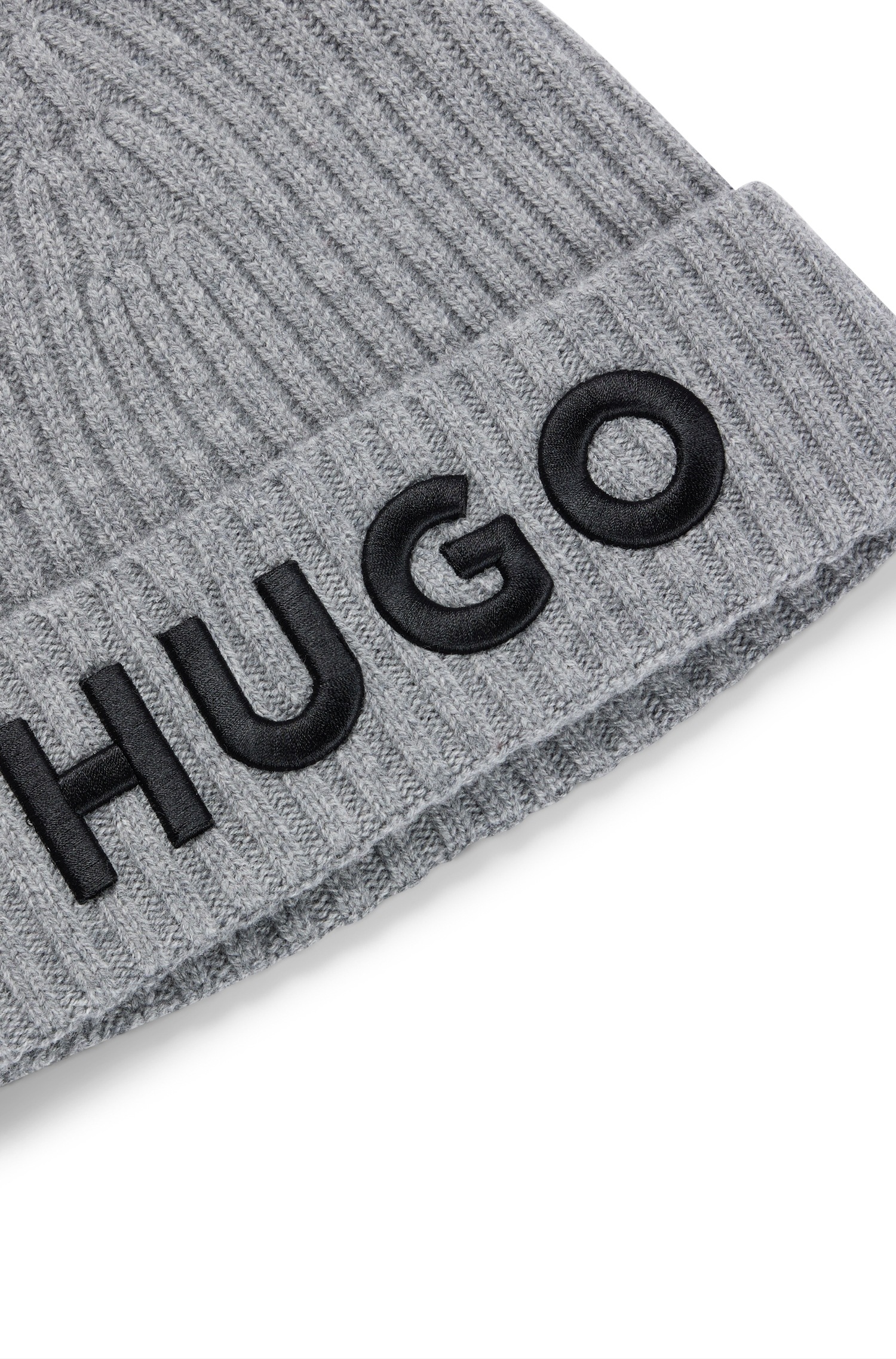 HUGO Beanie »Unisex-X565-6«, im Logo HUGO kaufen | großem OTTO Shop mit Online OTTO