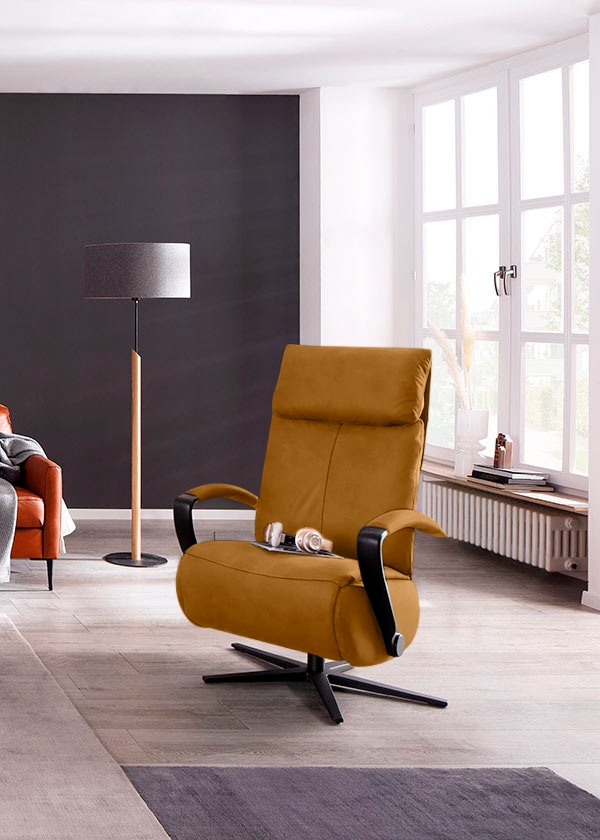 W.SCHILLIG Relaxsessel »rumbaa« wahlweise mit Doppelmotor, in Größen S, M & L, mit 5-Sternfuß