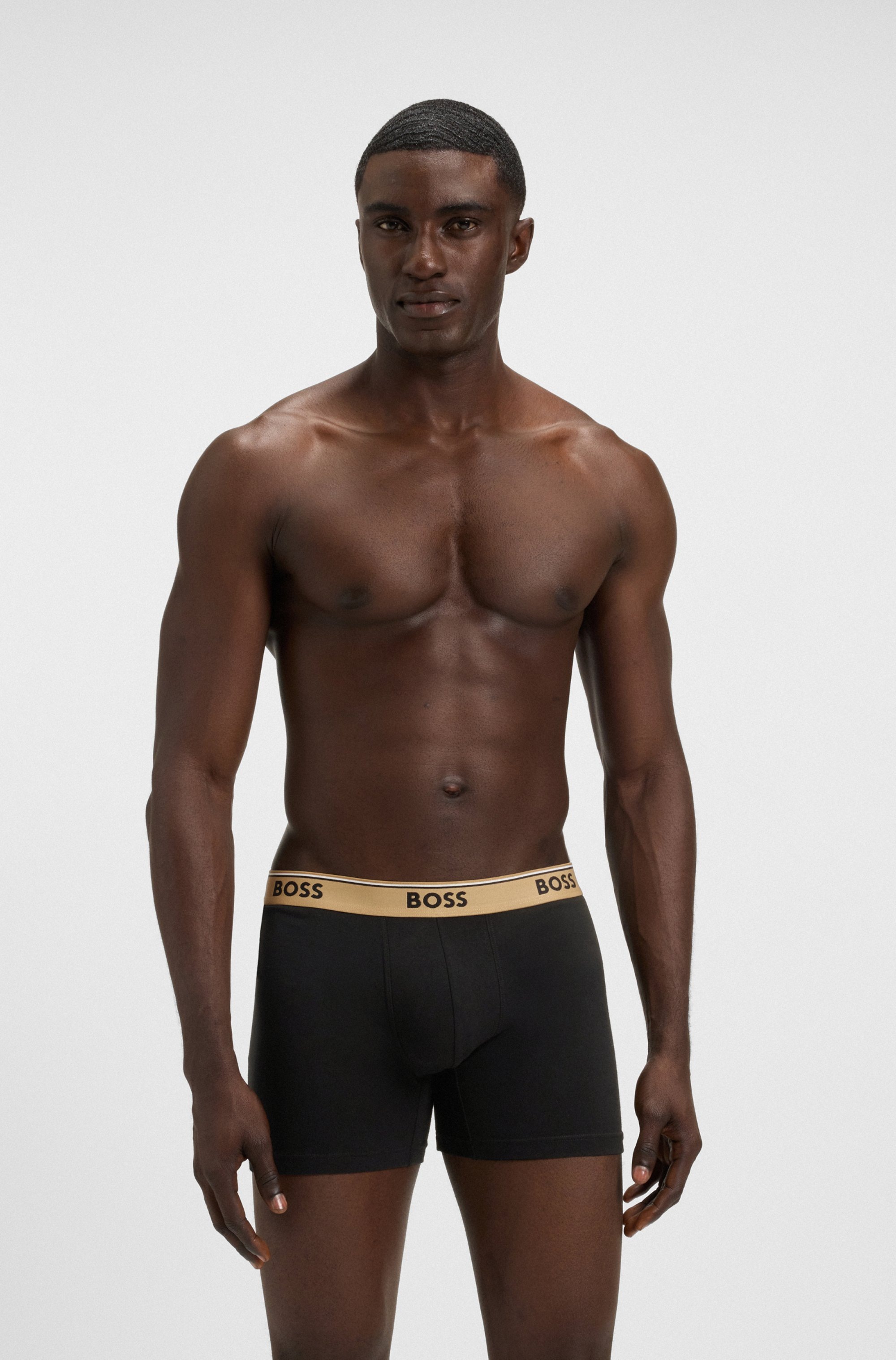 BOSS Boxershorts »BoxerBr 3P Power Des«, (3 St.)