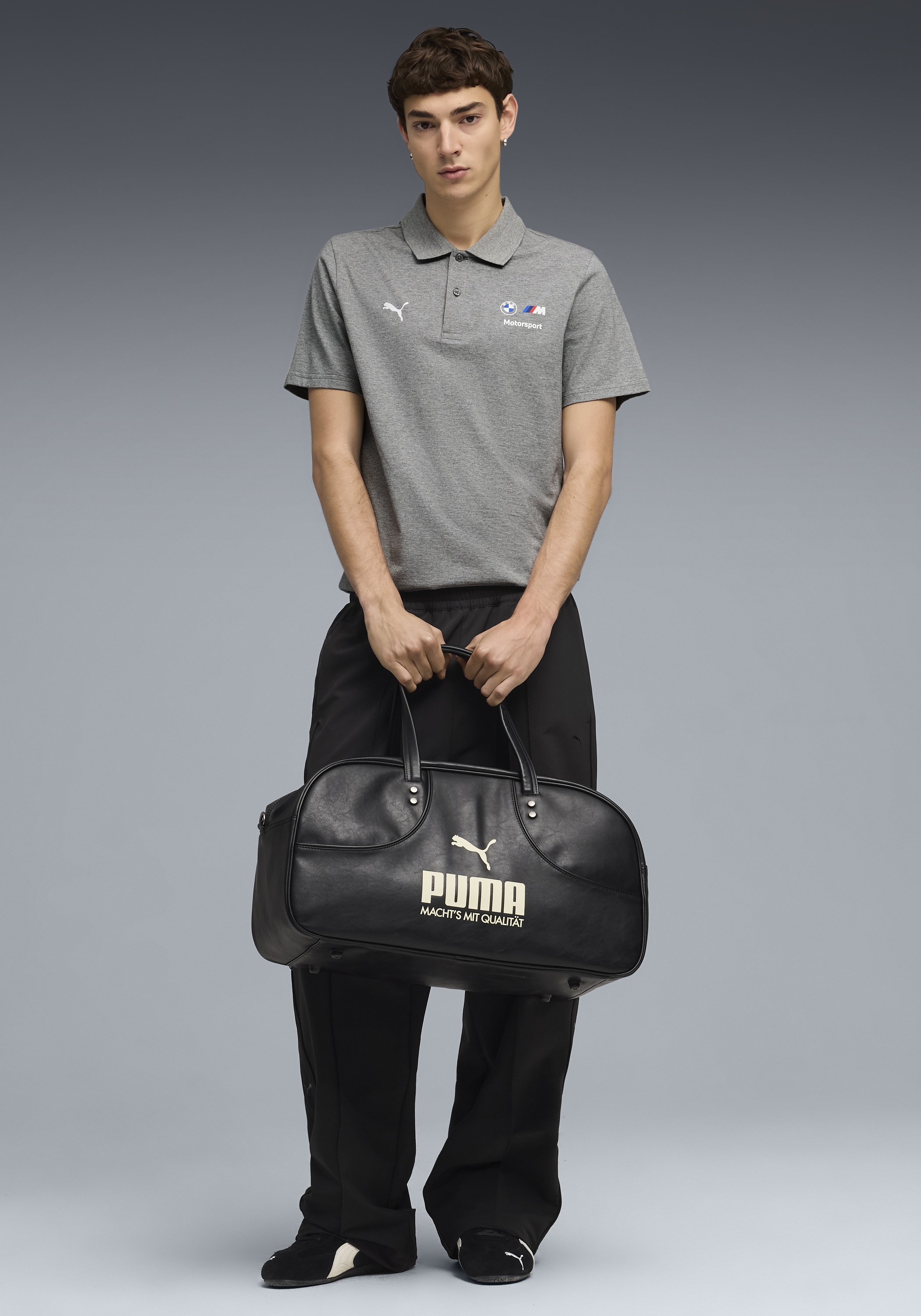 PUMA Poloshirt »BMW MMS ESS POLO« Regular Fit, Kurzarm, mit Knopfverschluss, mit Logodruck