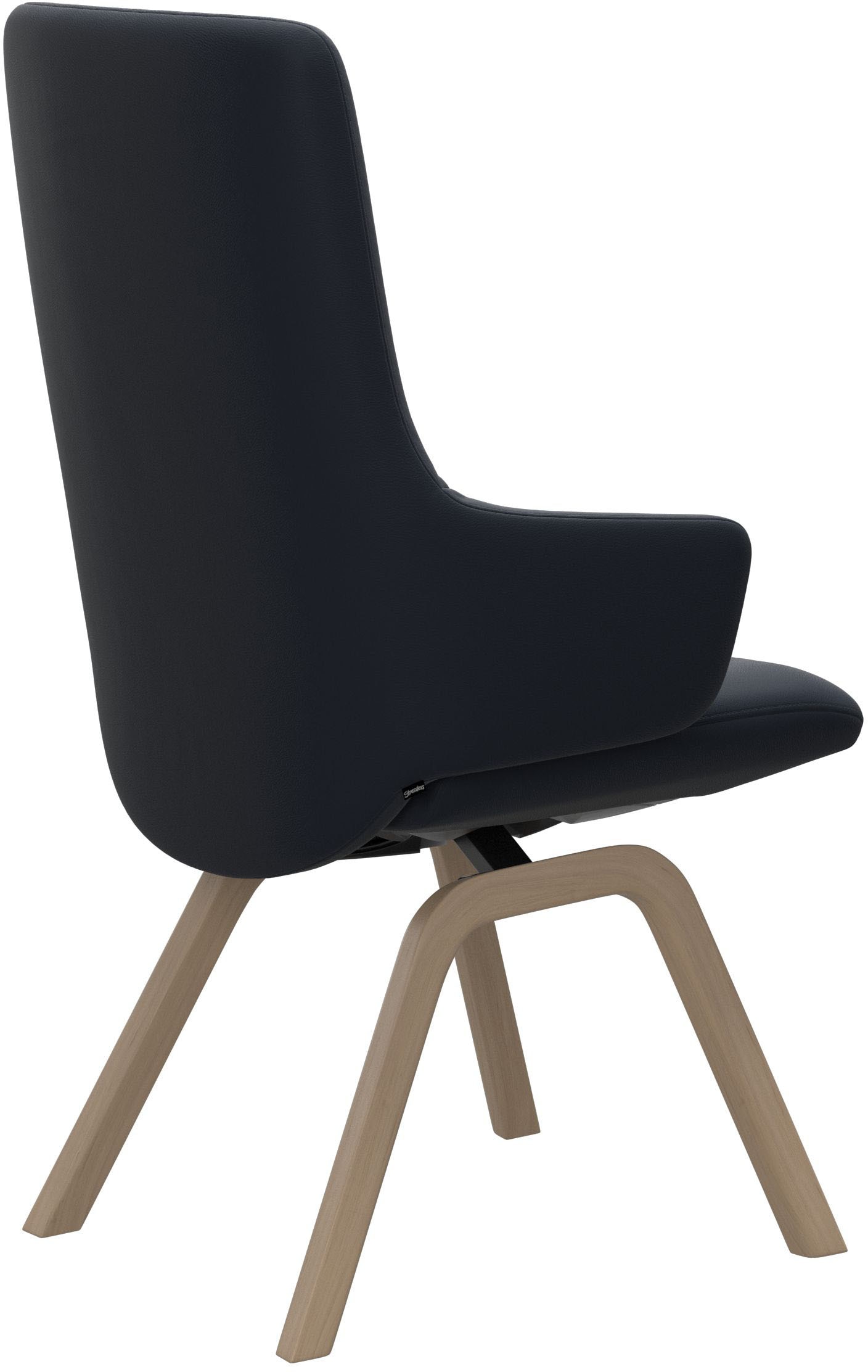 Stressless® Polsterstuhl »Laurel«, Leder PALOMA, High Back mit Armlehne, Größe L, mit schräggestellten Beinen in Eiche