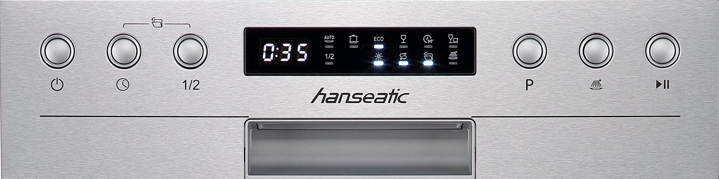 Hanseatic teilintegrierbarer Geschirrspüler »HGTI4582D97710DS«, 10 Maßgedecke