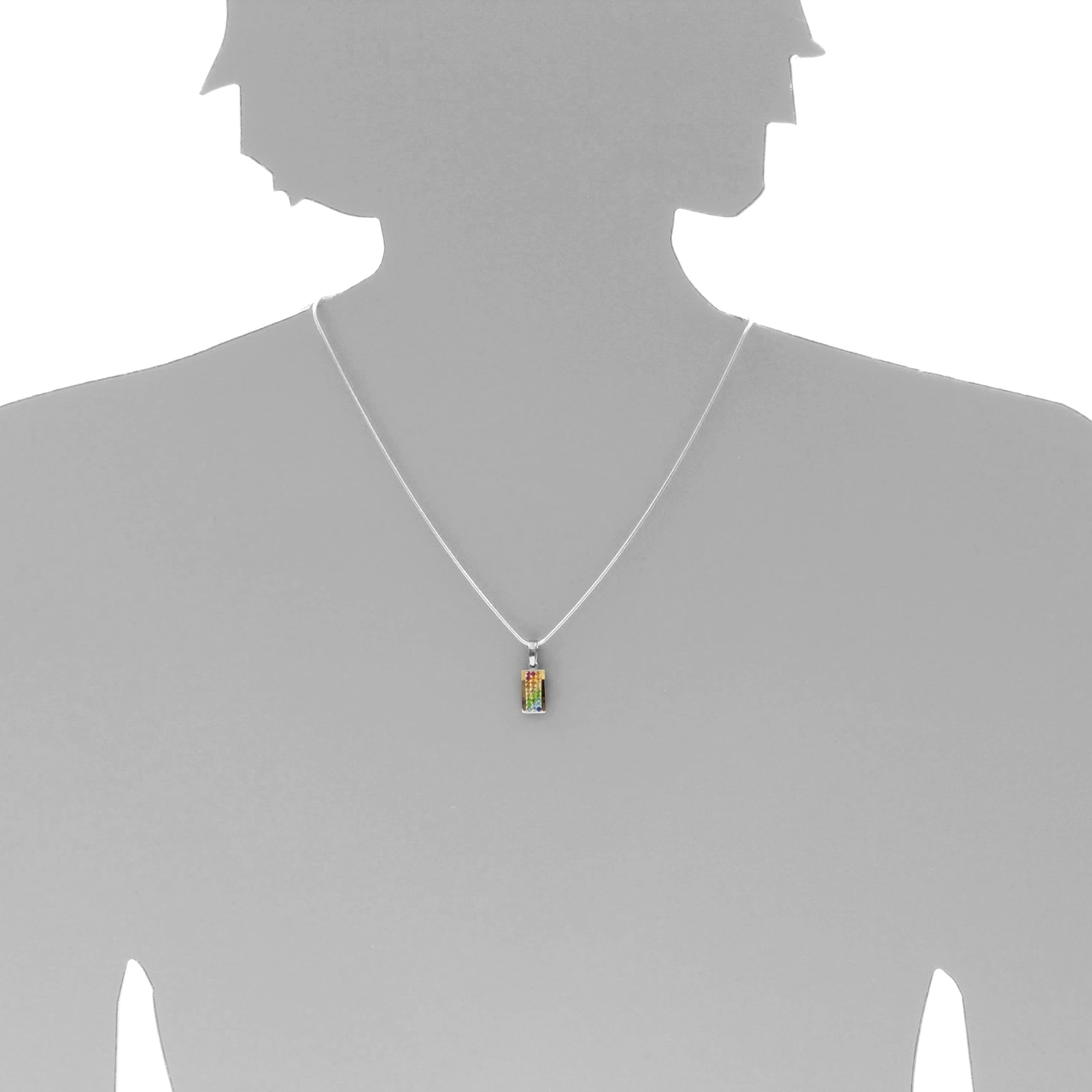 OSTSEE-SCHMUCK Kette mit Anhänger »- Christina - Silber 925/000 & Gold 585/000 - Schmuckstein«
