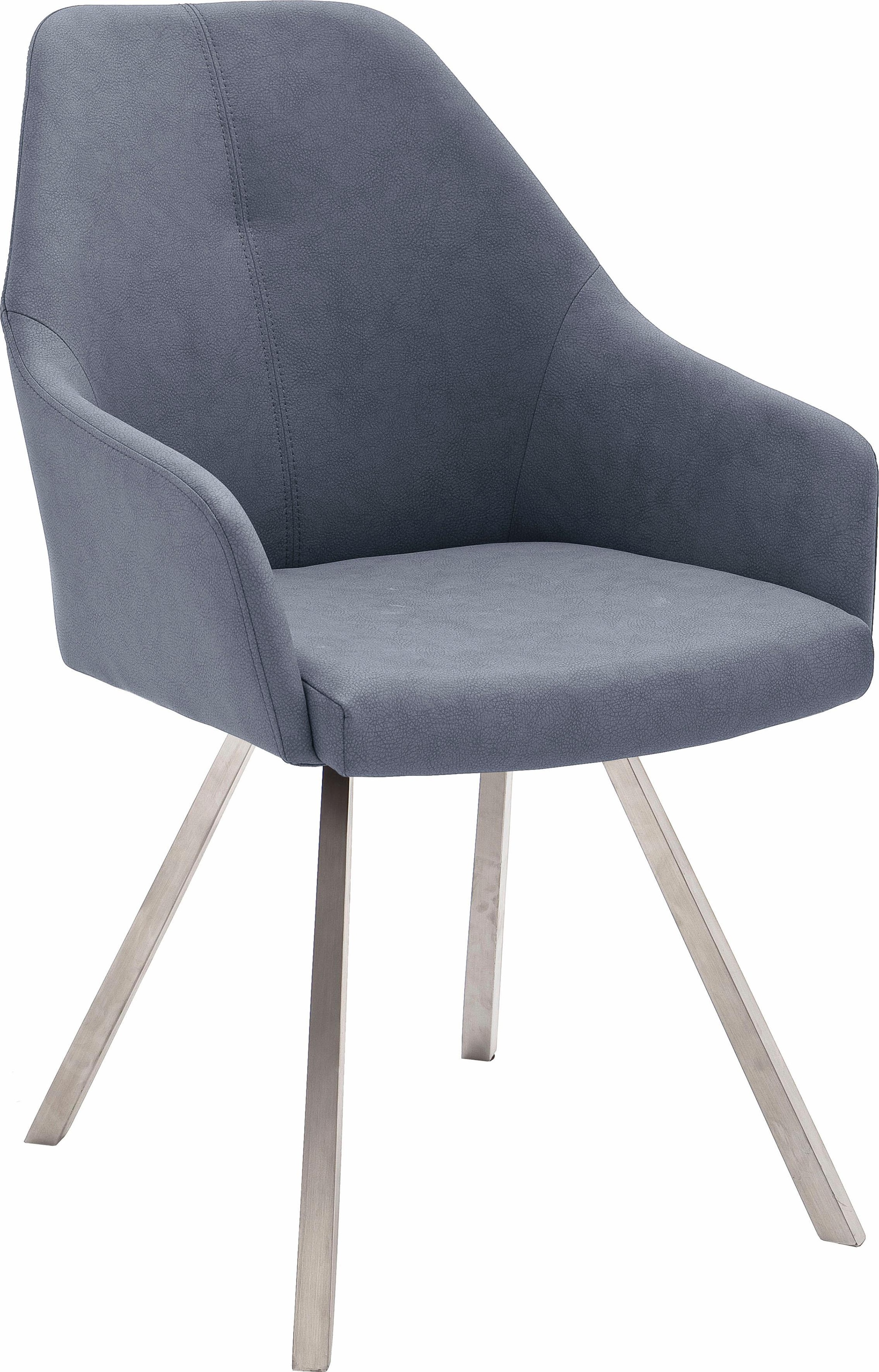 MCA furniture 4-Fußstuhl »Madita A-eckig«, (Set), 2 St., Kunstleder, Stuhl  belastbar bis 140 Kg kaufen bei OTTO