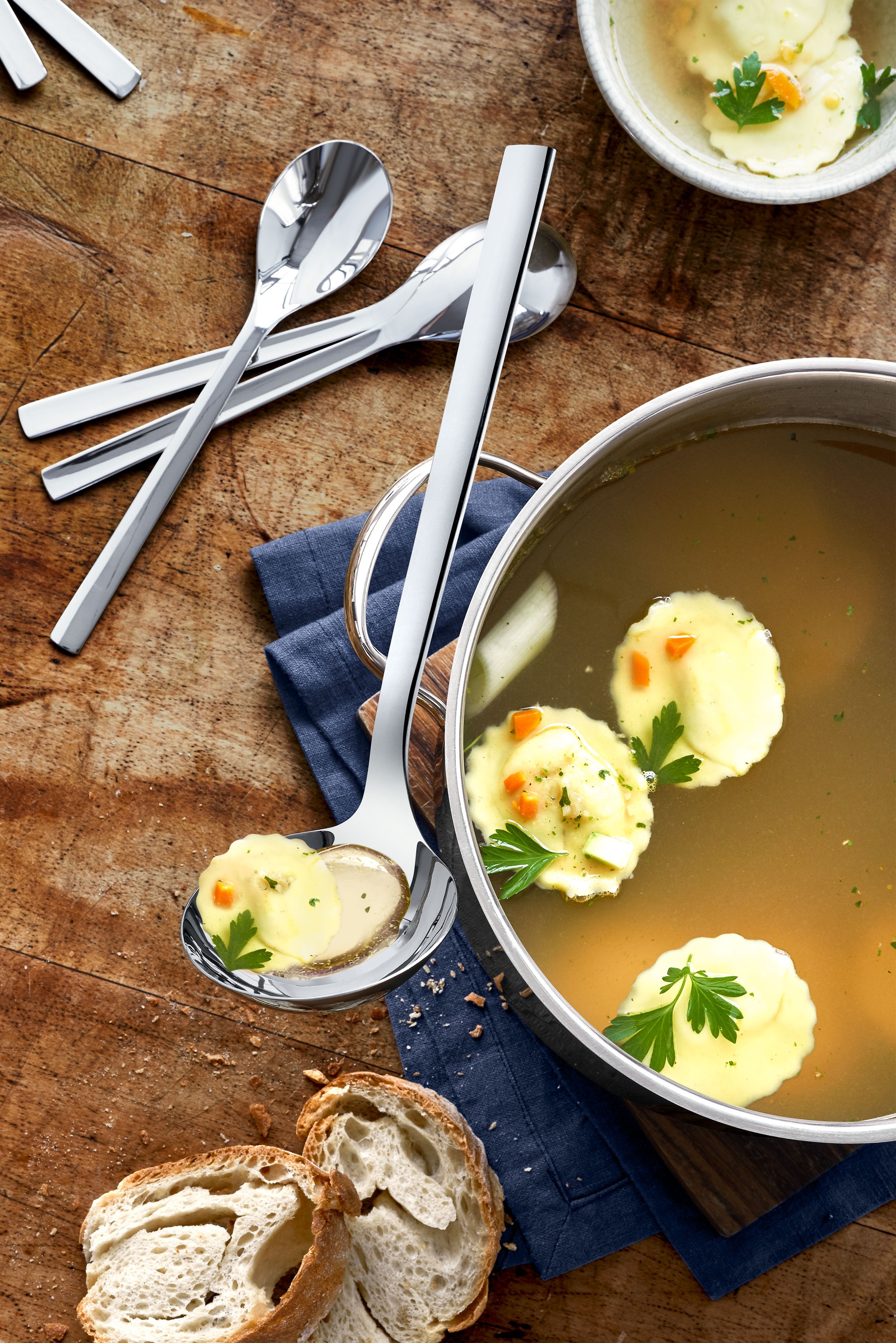 WMF Schöpflöffel »Nuova« Füllmenge 80 ml, Cromargan Edelstahl rostfrei, Geschenkverpackung