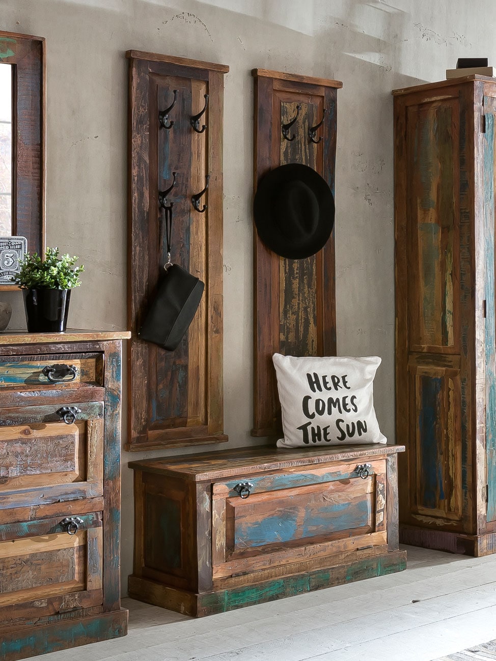 SIT Garderobenpaneel »Riverboat« Shabby Chic, Vintage