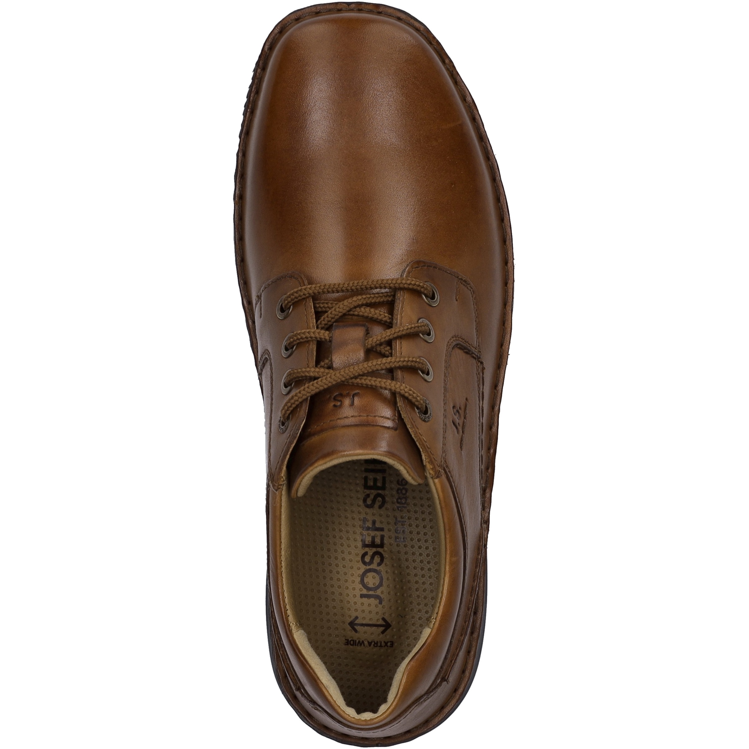 Josef Seibel Schnürschuh »New Anvers 06, cognac«