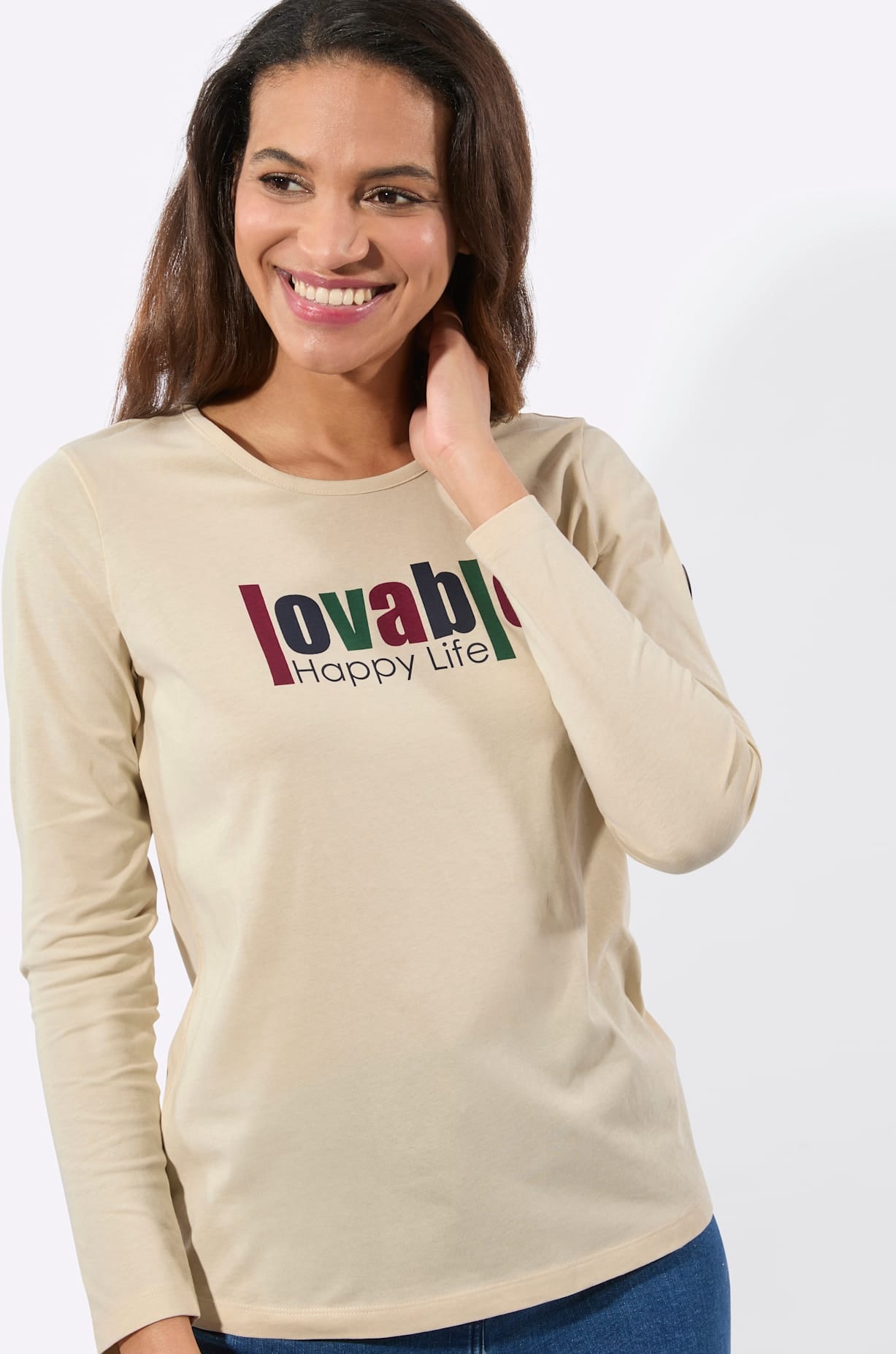 Casual Looks Langarmshirt »Langarm-Shirt« 1