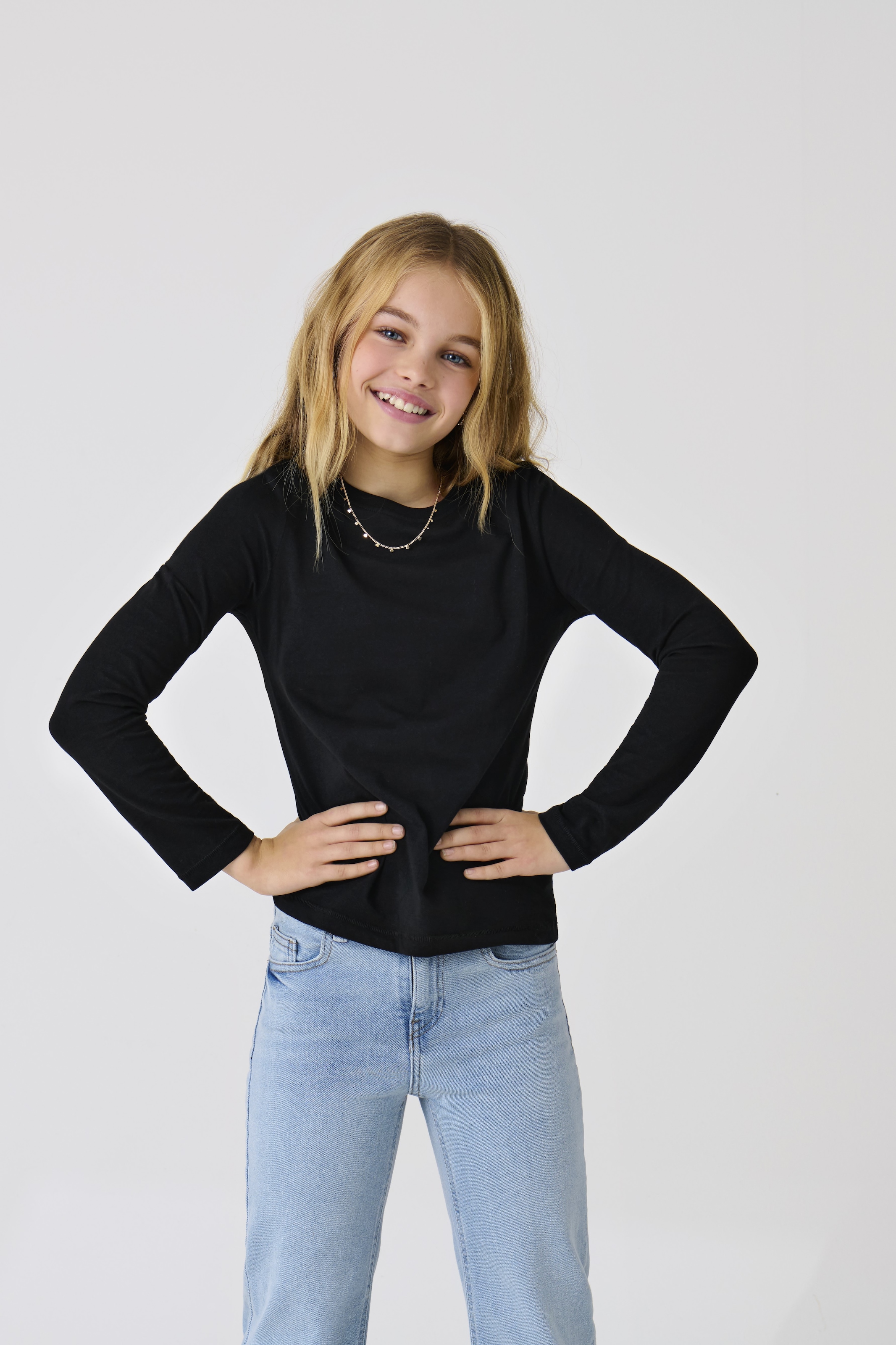 KIDS ONLY Langarmshirt »KOGNEW ONLY L/S TEE JRS NOOS« in Basic-Form