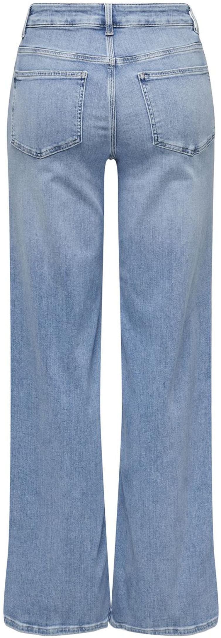 ONLY High-waist-Jeans »ONLMADISON BLUSH HW WIDE DNM CRO371 NOOS«