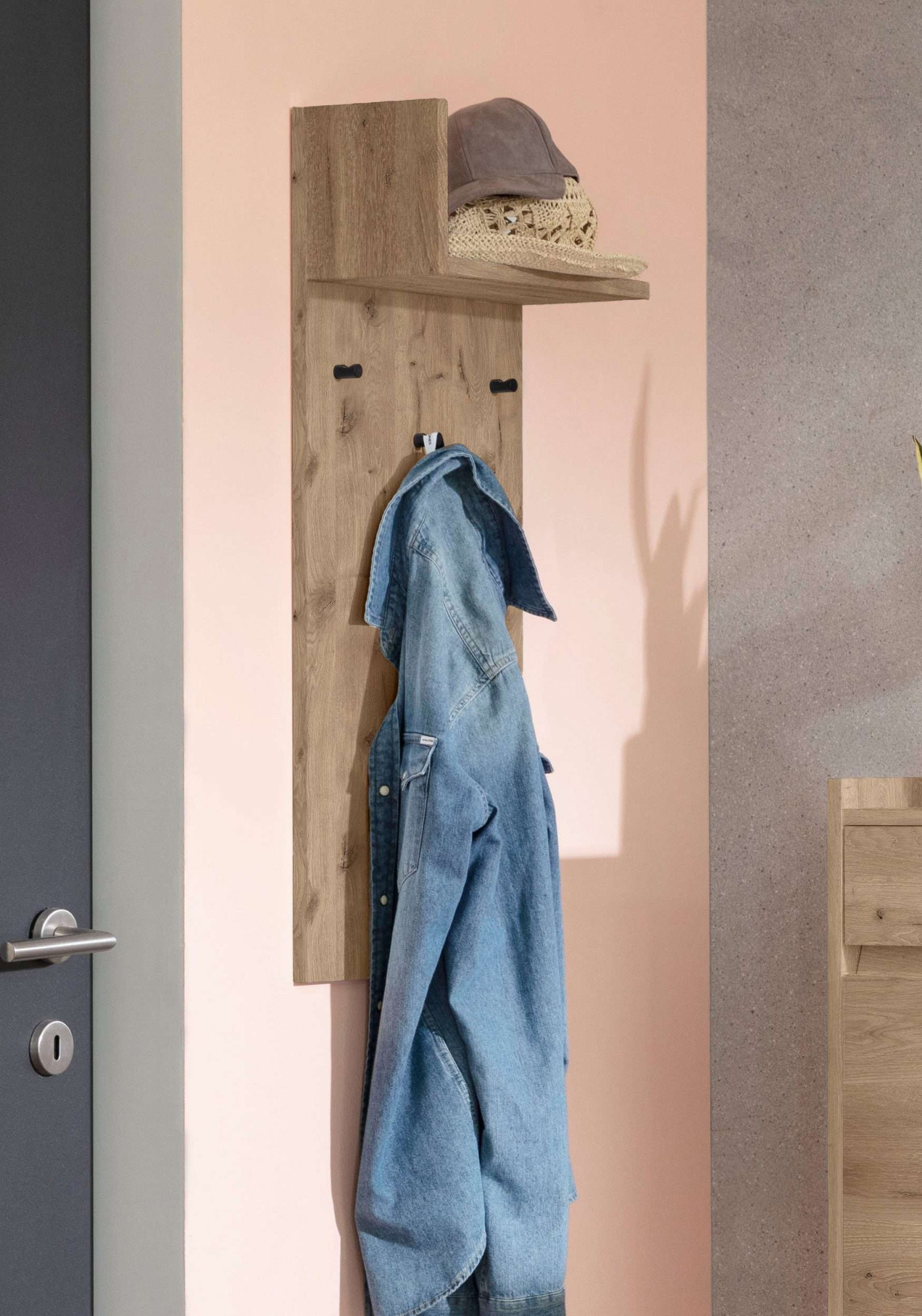 INOSIGN Garderobenpaneel »Kosmo«, Mit Hutablage, Breite 35 cm