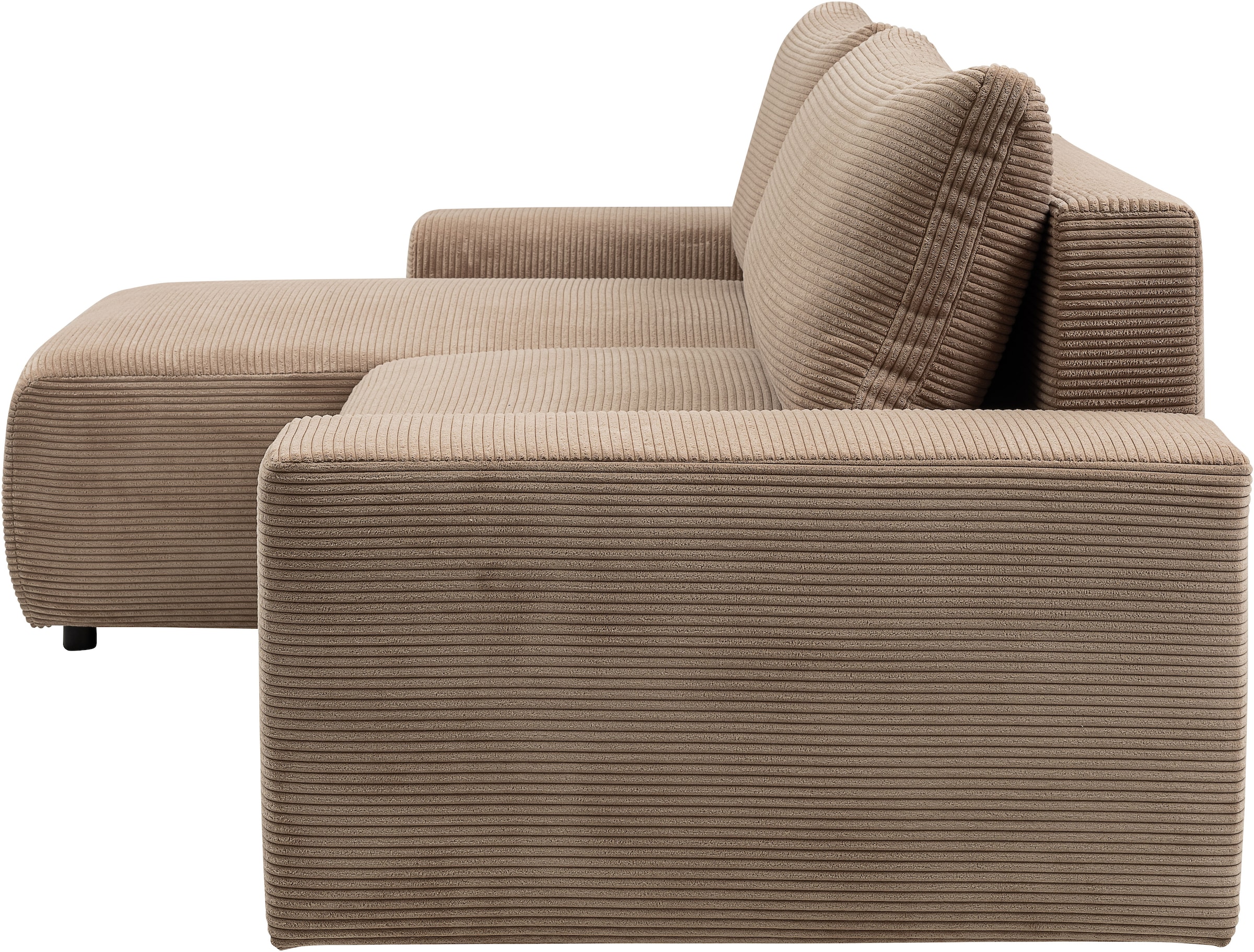 WERK2 Ecksofa »Amsterdam, zeitlos und elegant, Breite 300cm, L-Form« Design Ecksofa mit hohem Komfort, Schlaffunktion & Bettkasten