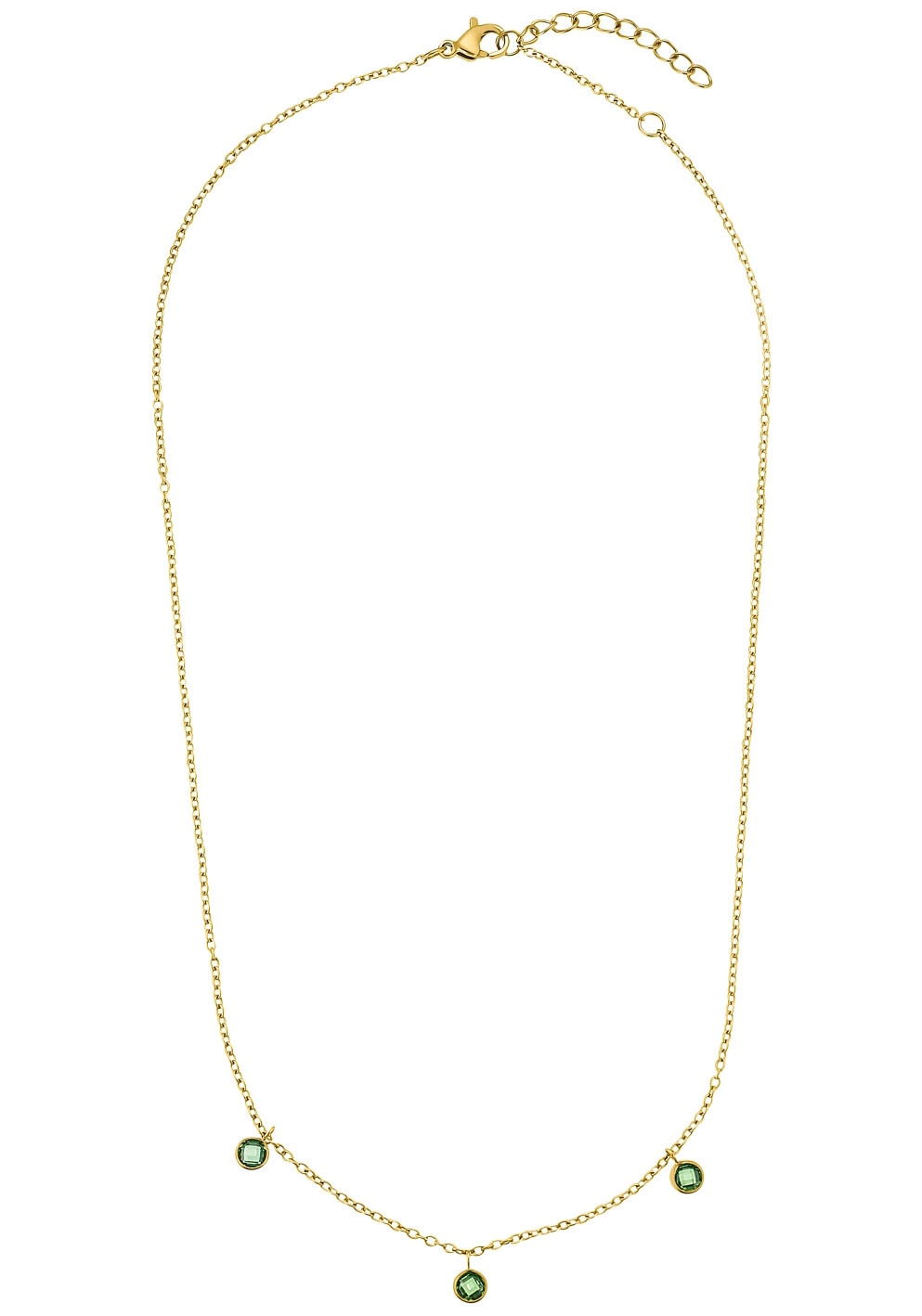Amor Kette mit Anhänger »2034283, 2036445, 2036468«, (1 tlg.), mit Zirkonia (synth.)