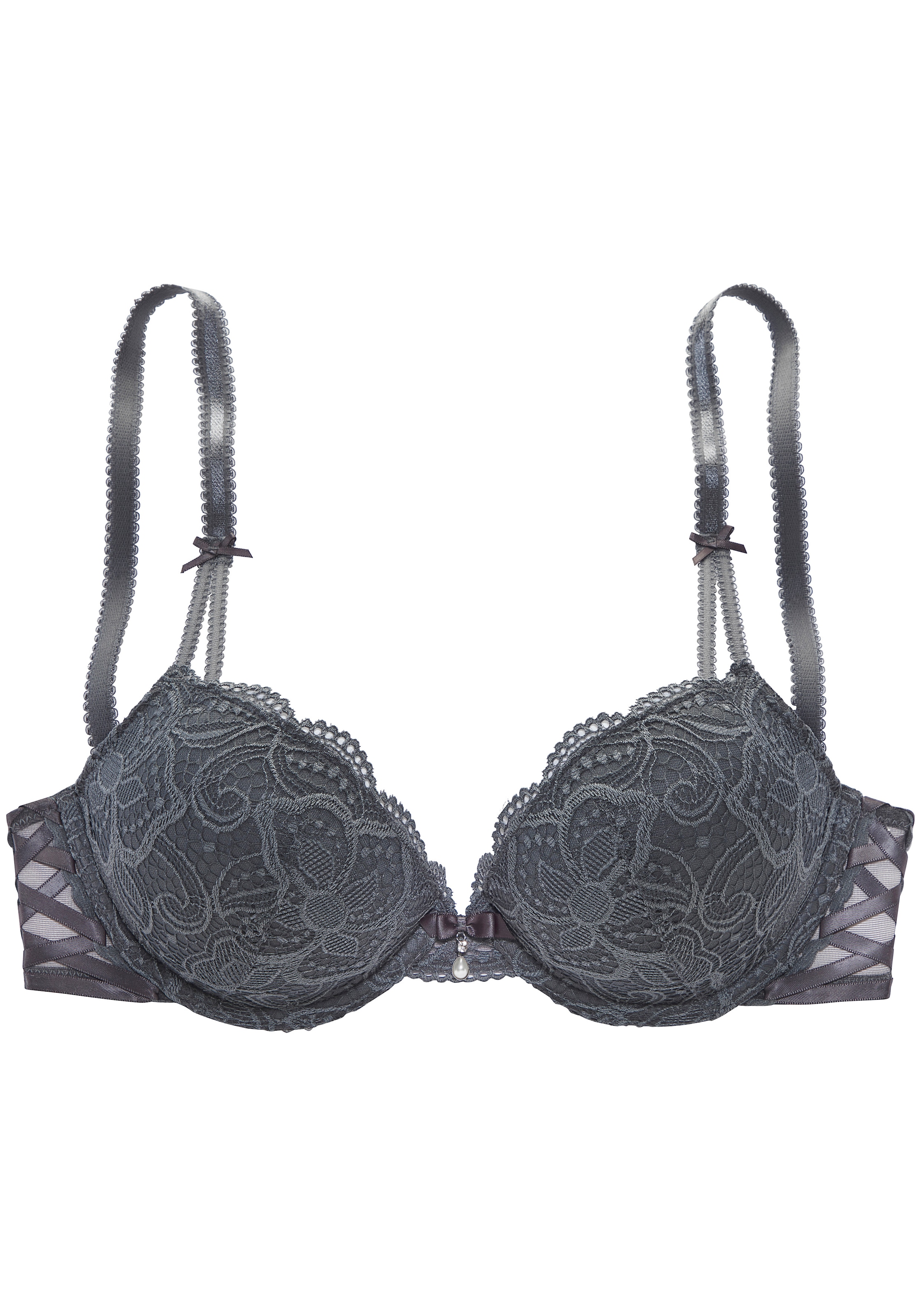 LASCANA Push-up-BH », BH mit Bügel, Spitzen-BH, als Dessous-Set kombinierbar, Nikoletta« sexy Dessous, sexy Unterwäsche, Reizwäsche Damen