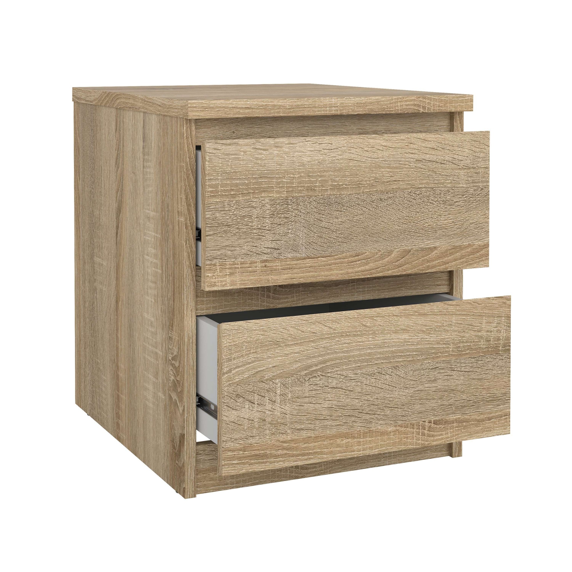 INOSIGN Nachttisch »Naia« Eleganter Nachttisch mit 2 Schubladen