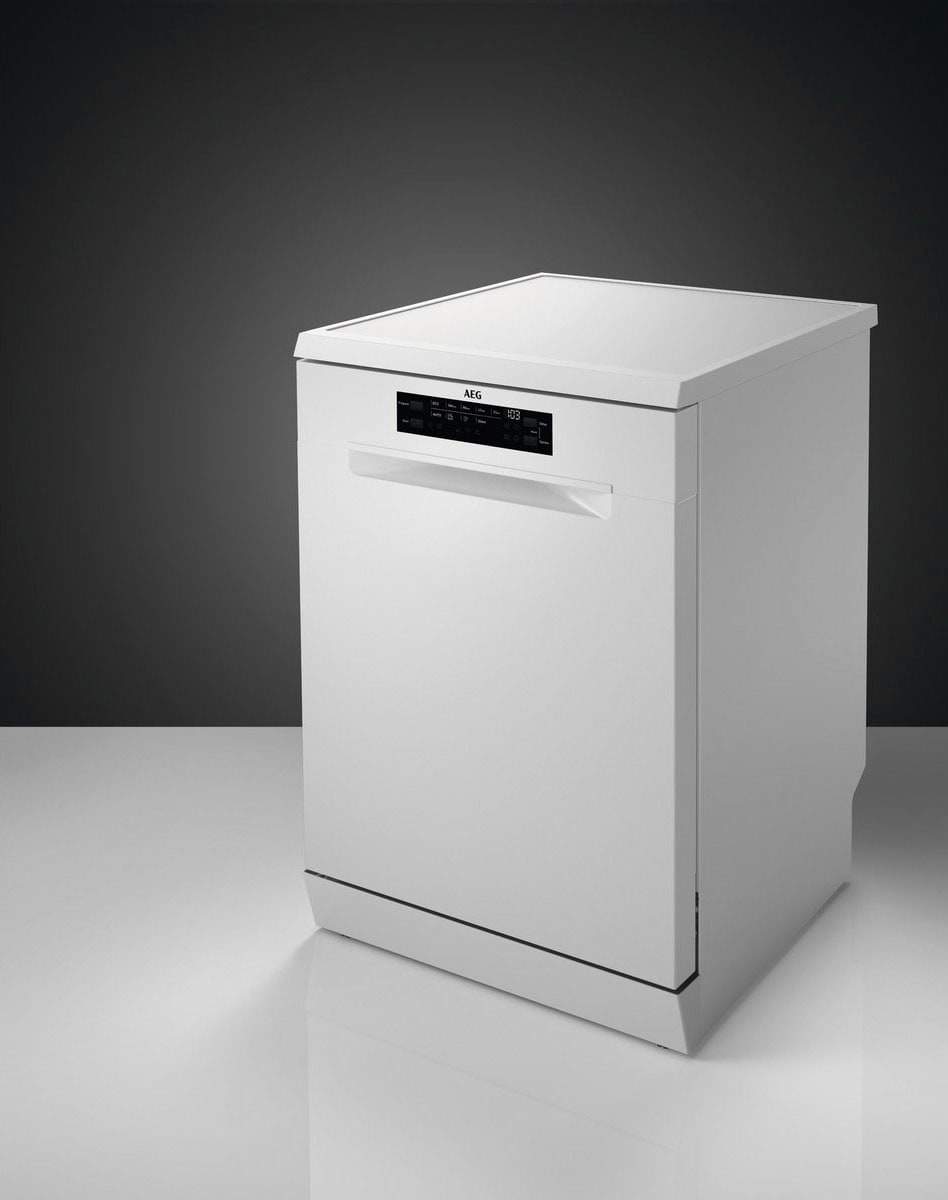 AEG Standgeschirrspüler Serie 6000 »FFB6491AZW«, 14 Maßgedecke, SatelliteClean - bessere Sprühreichweite