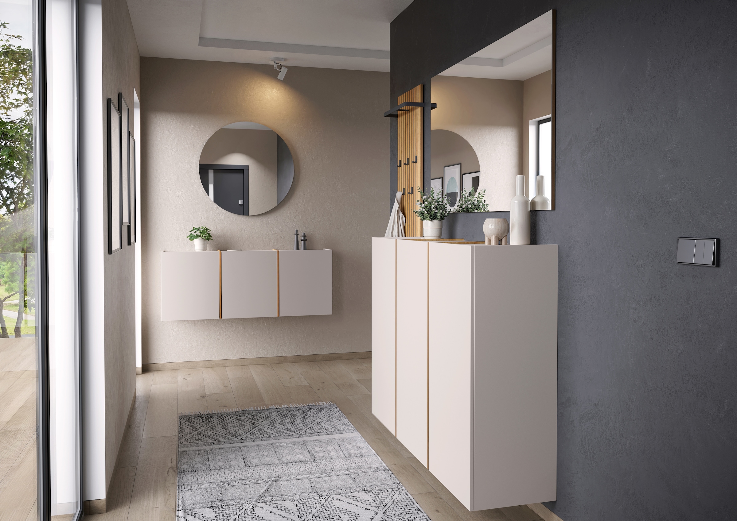 GERMANIA Garderoben-Set »GW-Libbiano Plus« 2 Stk. tlg.