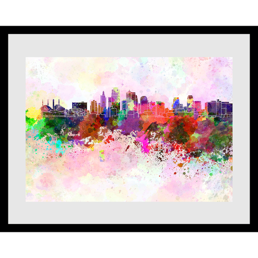 queence Bild »City Color Splash«, Städte, (1 St.)