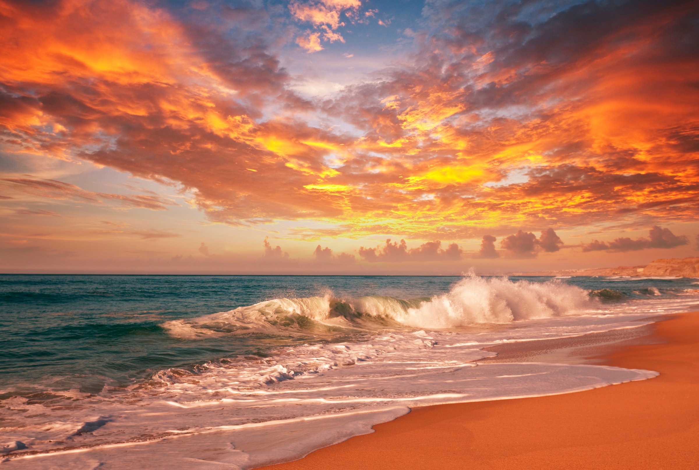 Papermoon Fototapete »Sea Sunset«