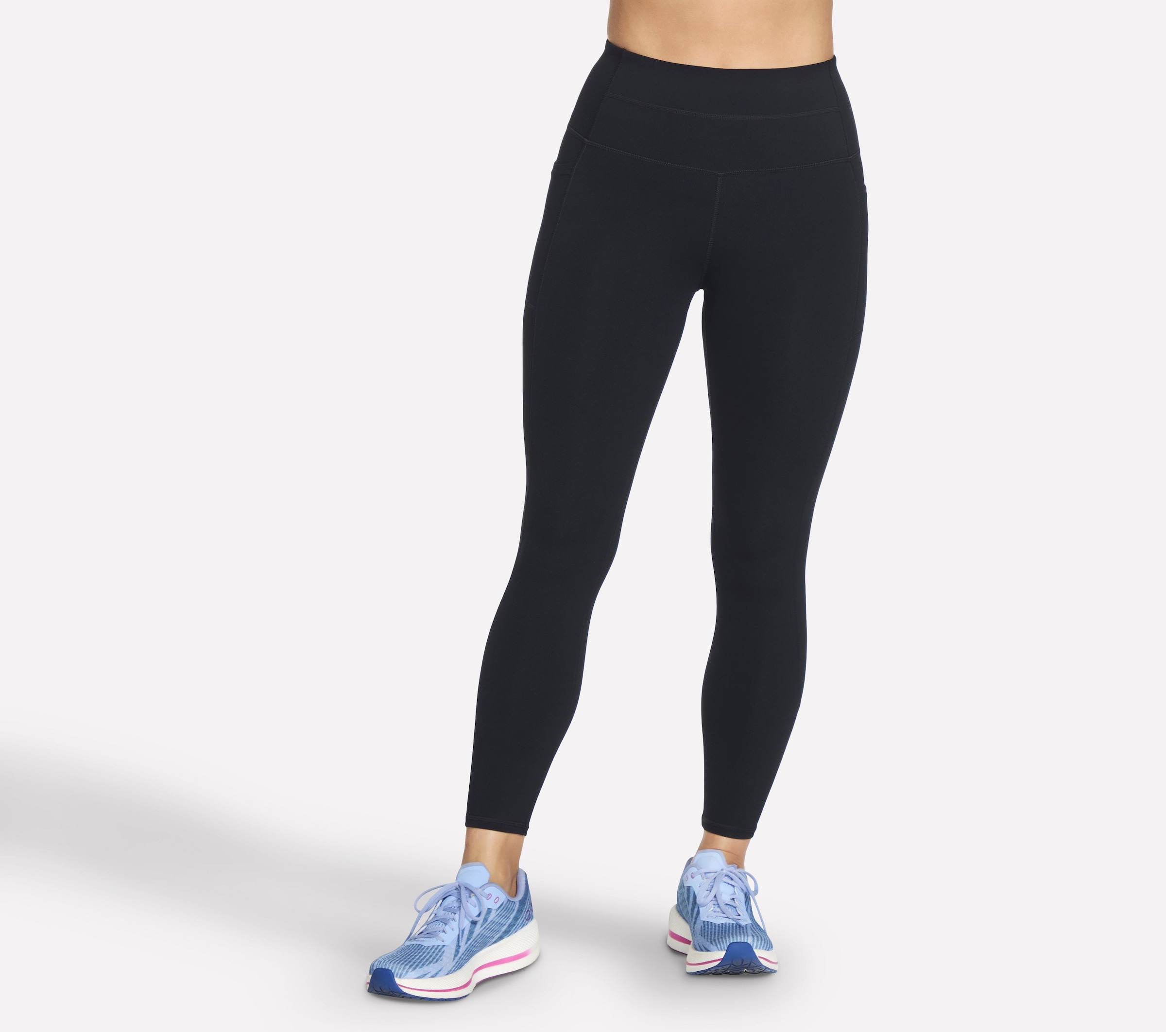 Skechers 7/8-Leggings  mit Seitennahttaschen, aus Jersey-Material, schmale Beinform