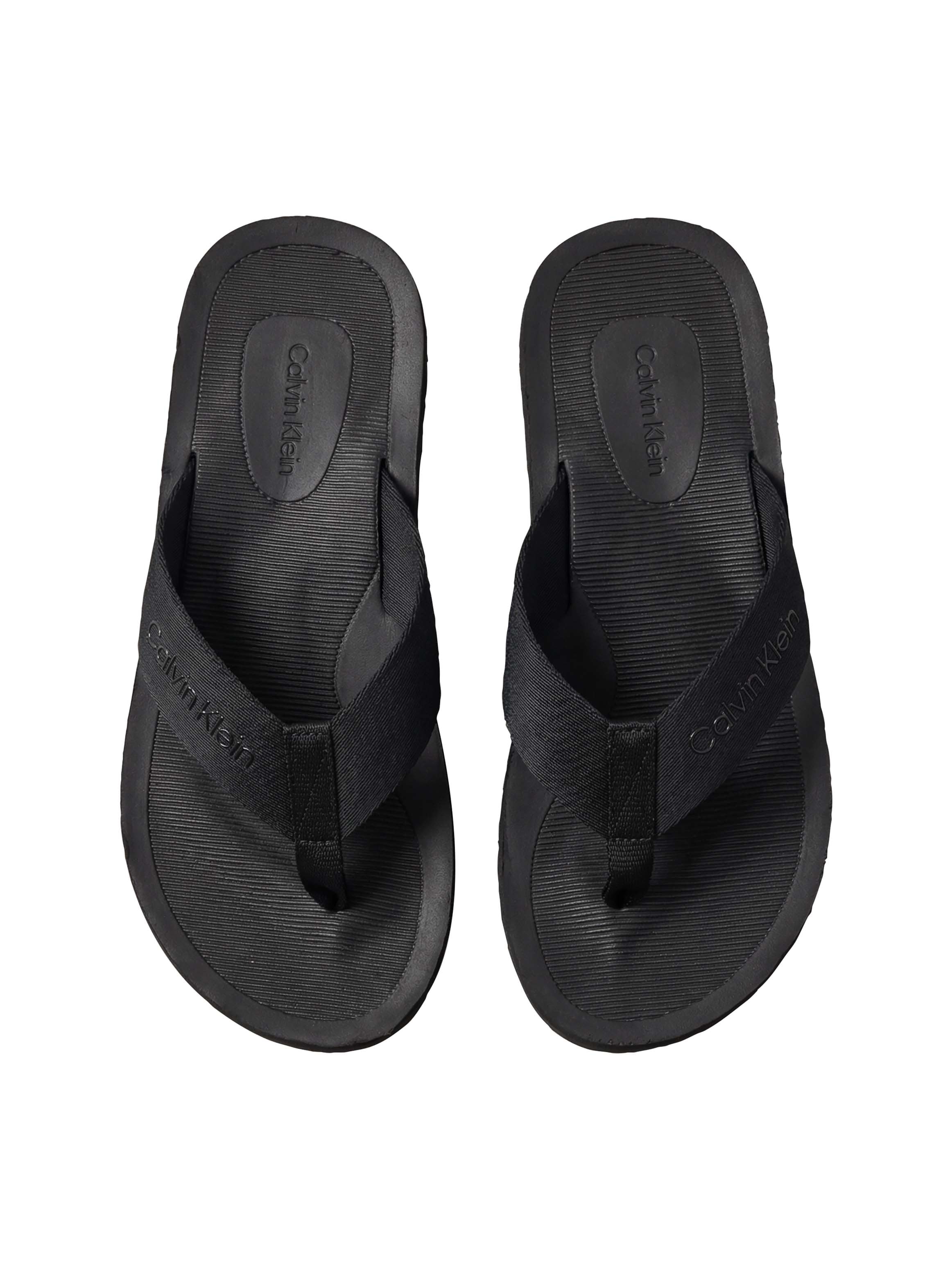 Calvin Klein Zehentrenner »CITY THONG SLIDE«  Strandschuh, Pool Slides, Badeschuh, Flat mit Logo