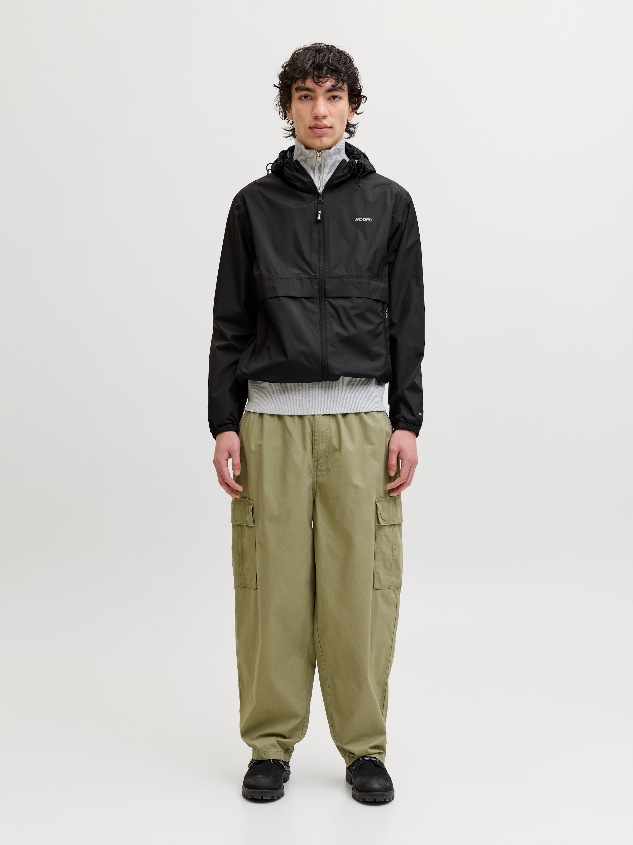 Jack & Jones Regenjacke »JCOCLUB RAIN JACKET« mit Kapuze mit Kapuze