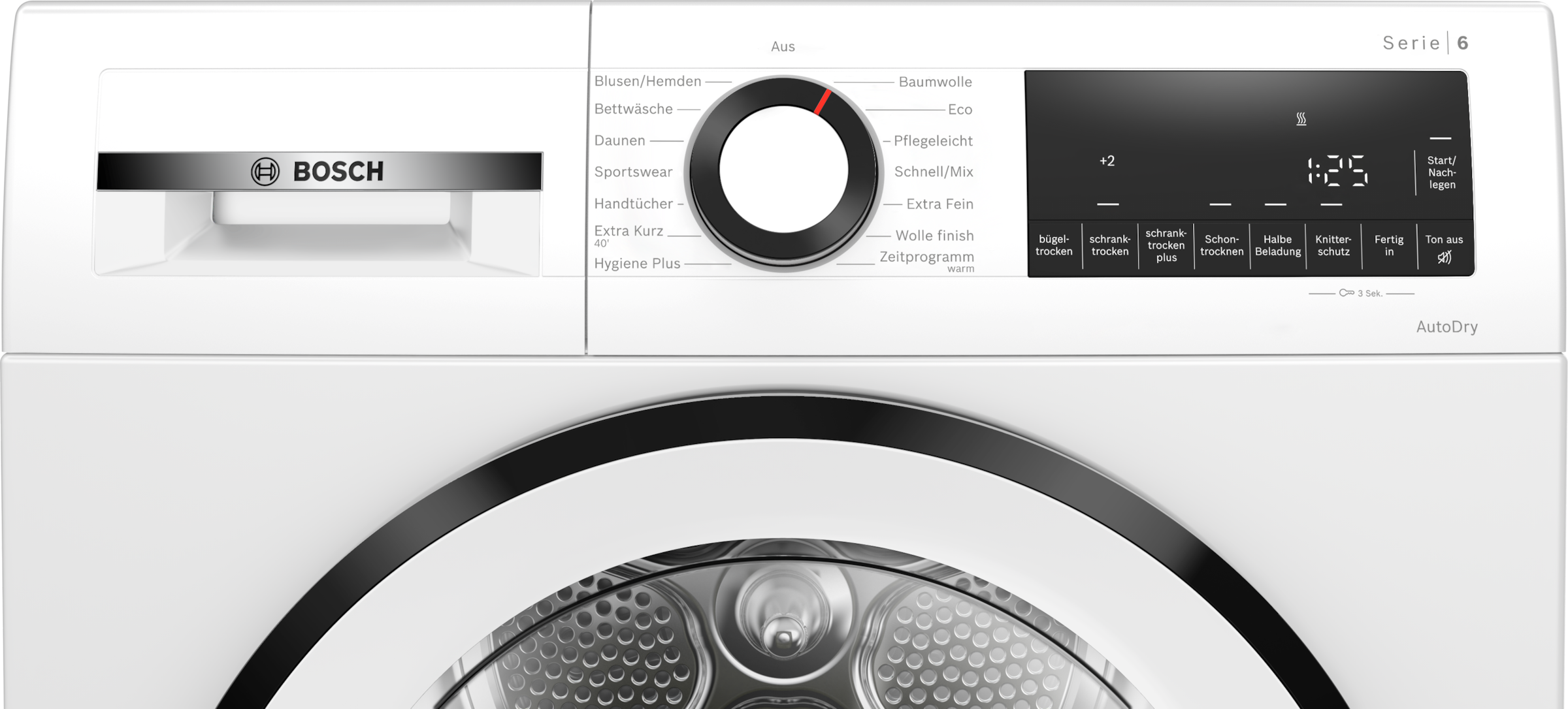 BOSCH Wärmepumpentrockner »WQG233D01« Serie 6