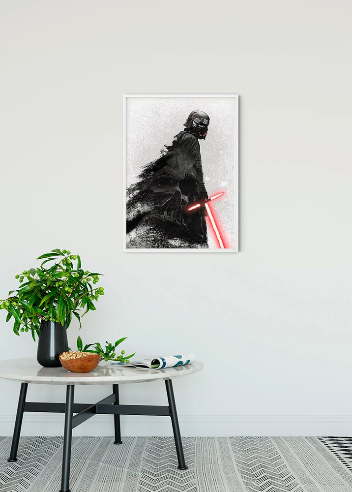 Komar Bild »Star Wars EP9 Kylo Vader Shadow« Star Wars 1 Stk. tlg. Wandbild zur Dekoration im Kinderzimmer - ohne Rahmen
