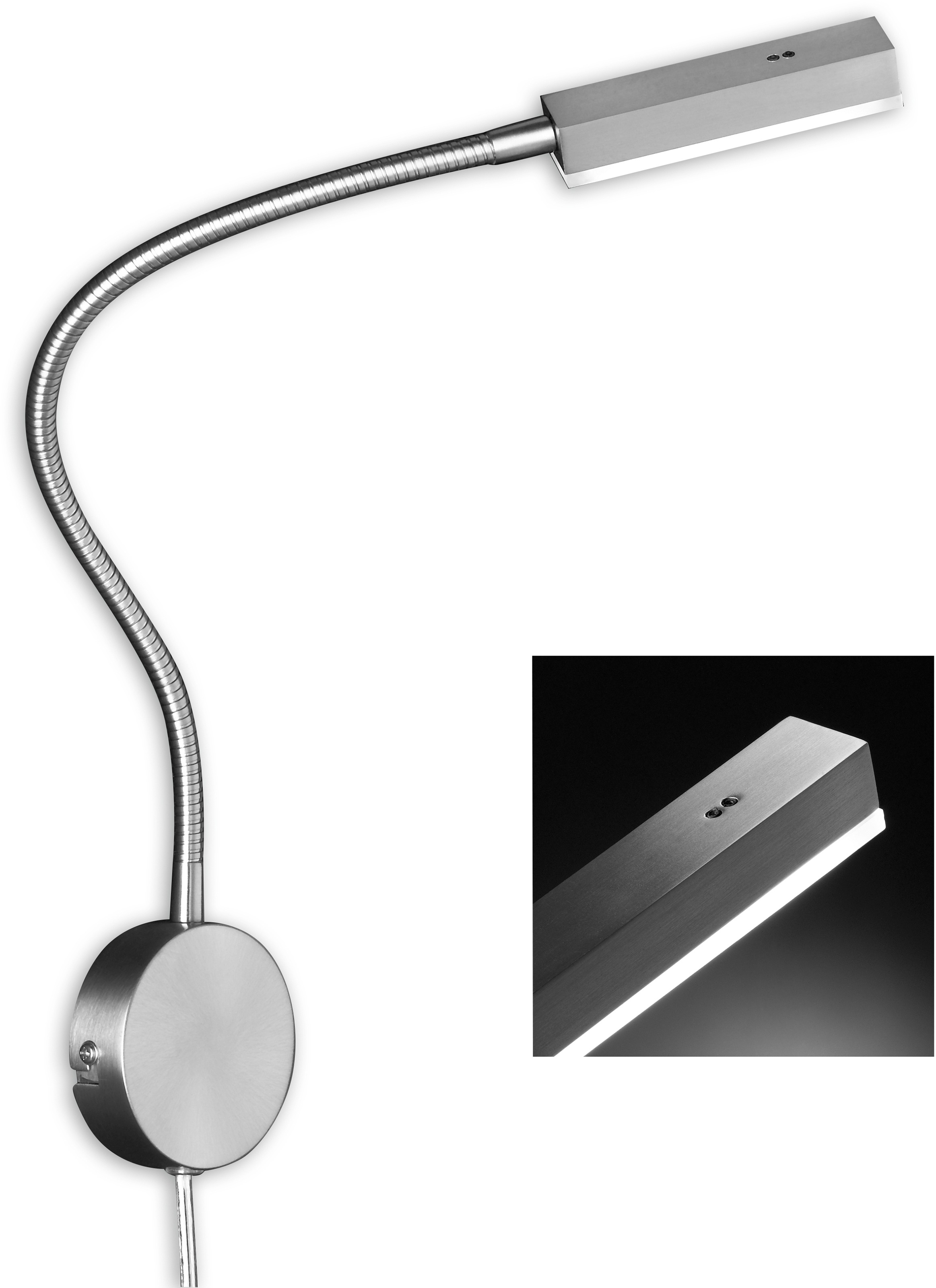 FISCHER & HONSEL LED Wandleuchte »Raik«, LED-Modul, Warmweiß