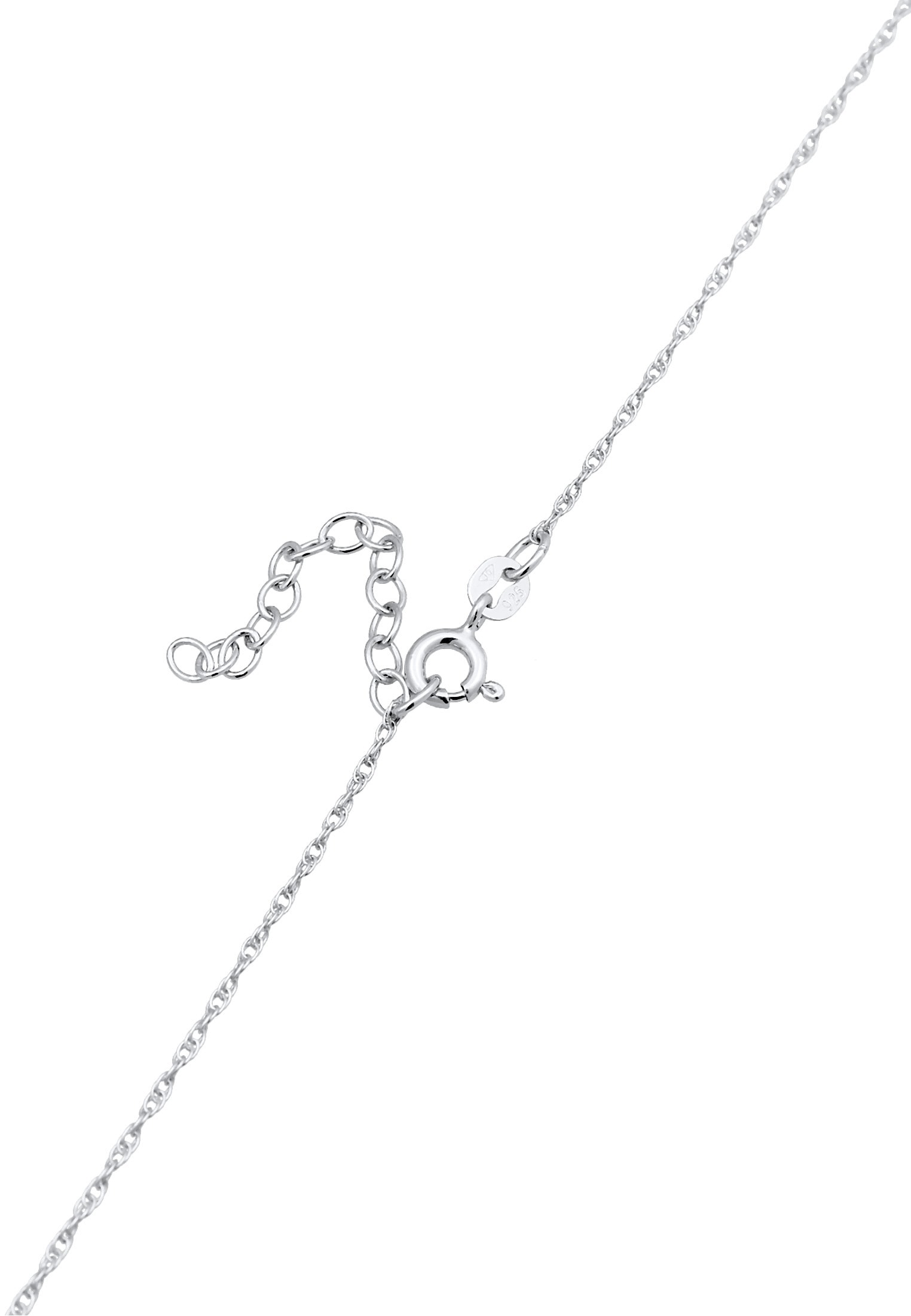 Elli Choker »Halskette Choker Schmetterling Zirkonia 925 Sterling Silber«