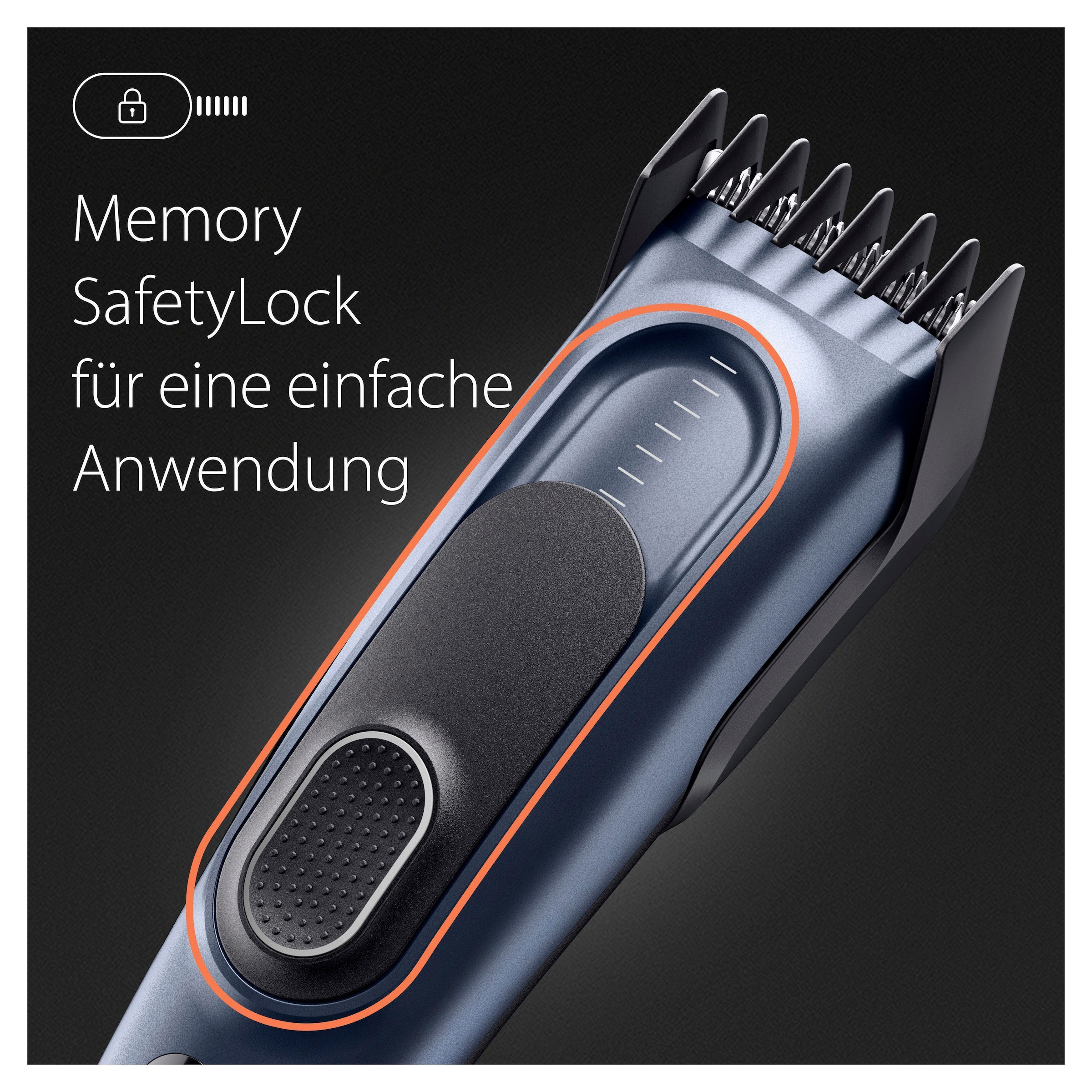 Braun Haarschneider »Haarschneider HC5350«, 2 Aufsätze, 17 Längeneinstellungen, Abwaschbar