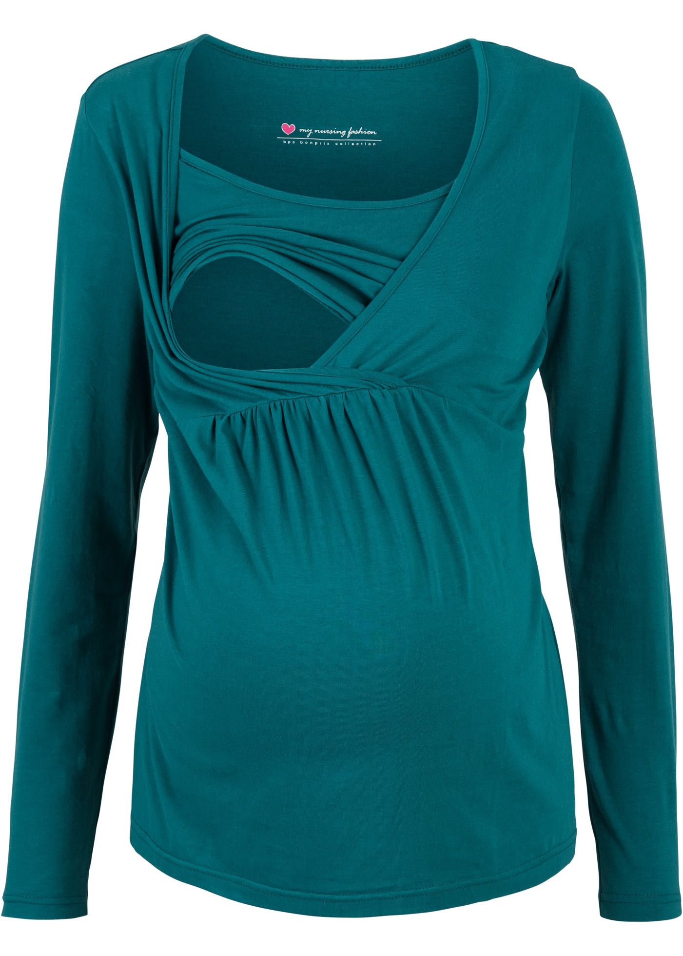 bonprix Stillshirt , 2-in-1 Umstands- und Stillshirt
