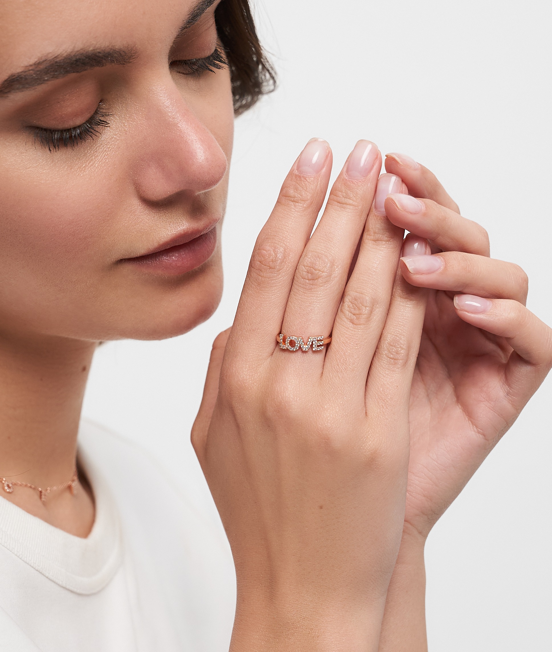 Tamaris Fingerring »Schmuck Geschenk Ring Love« mit Zirkonia (synth.)