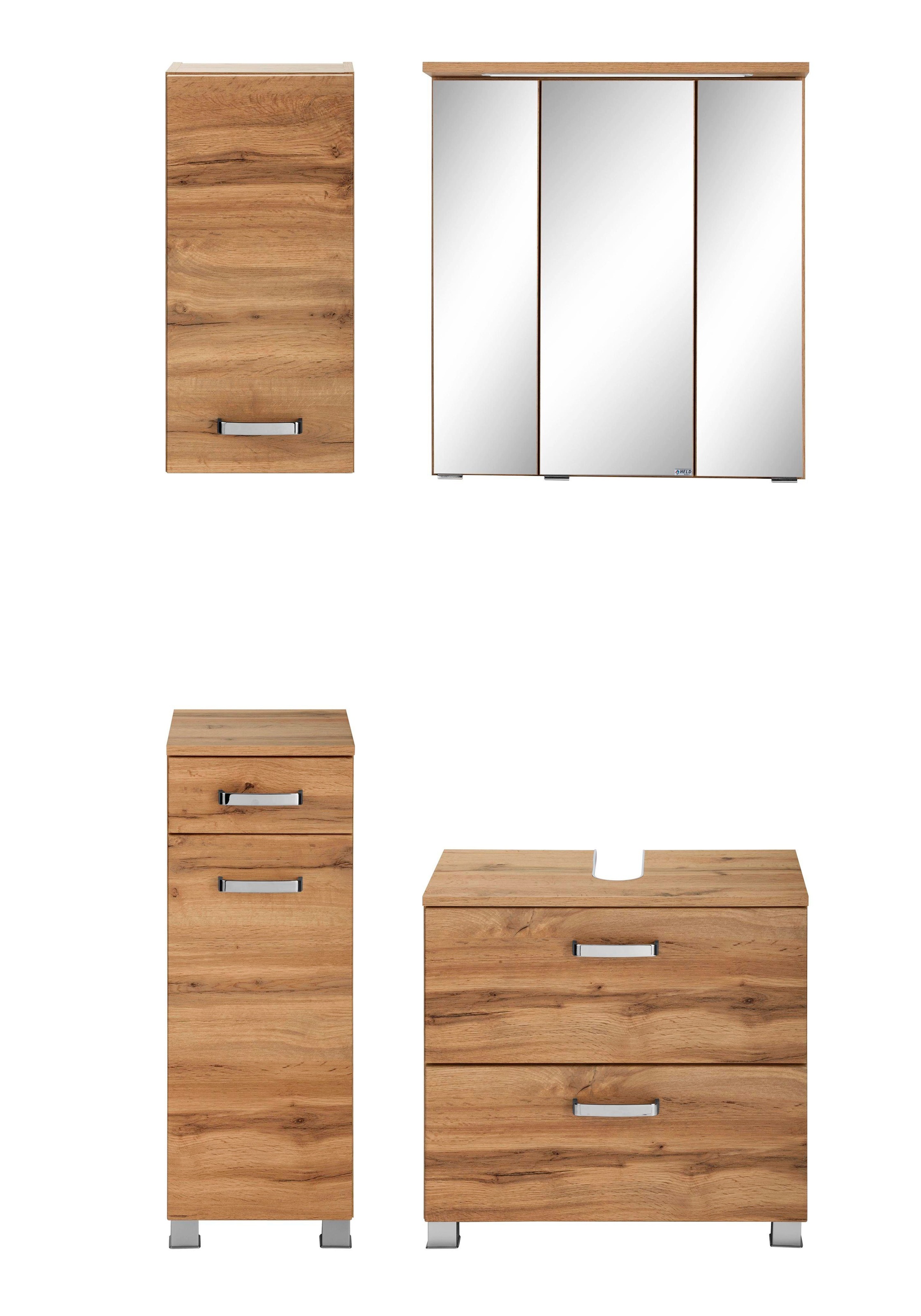 welltime Badmöbel-Set »Ravenna« 4 Stk. tlg.