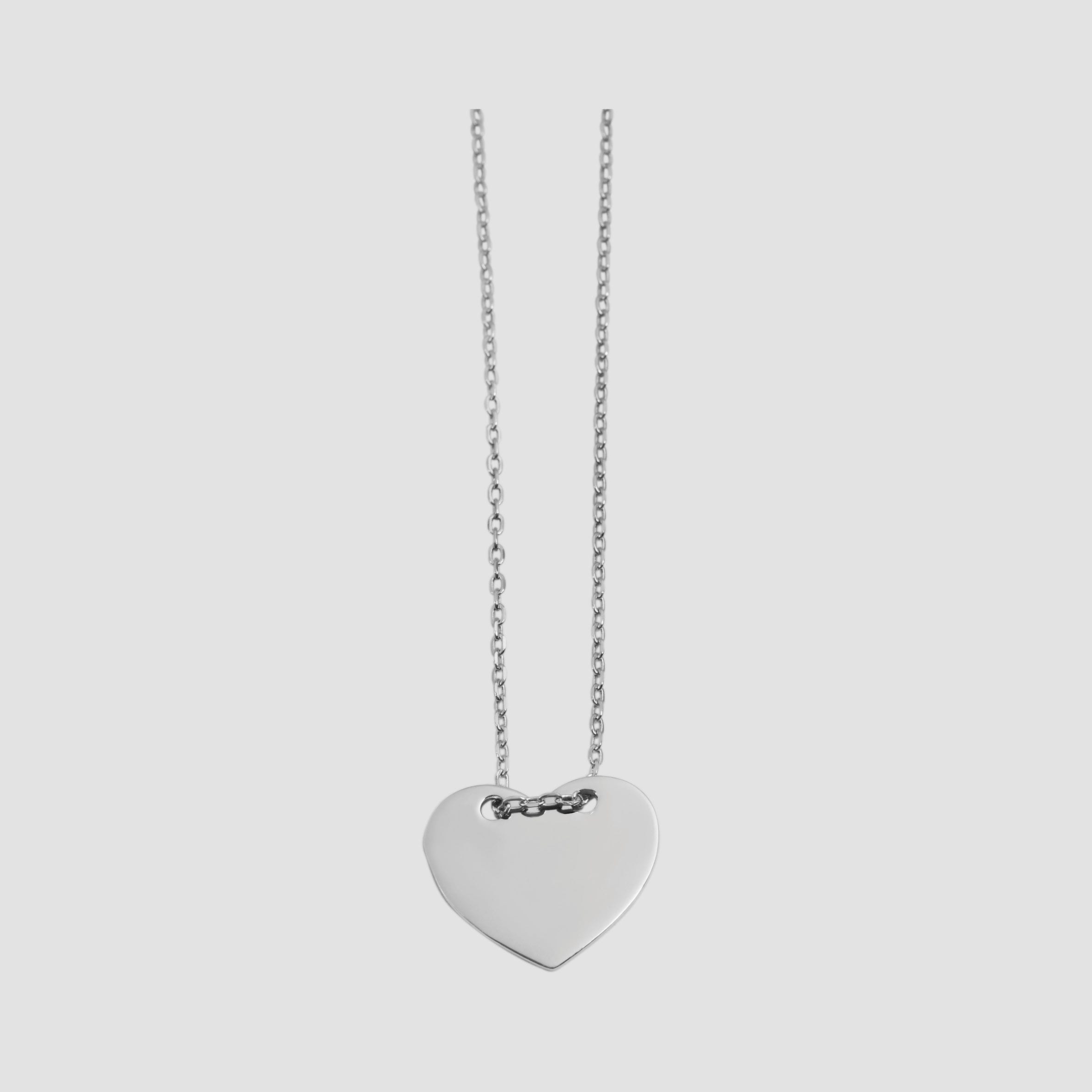 Adelia´s Kette ohne Anhänger »Damen Halskette mit Anhänger ¿ Herz aus 925 Silber«