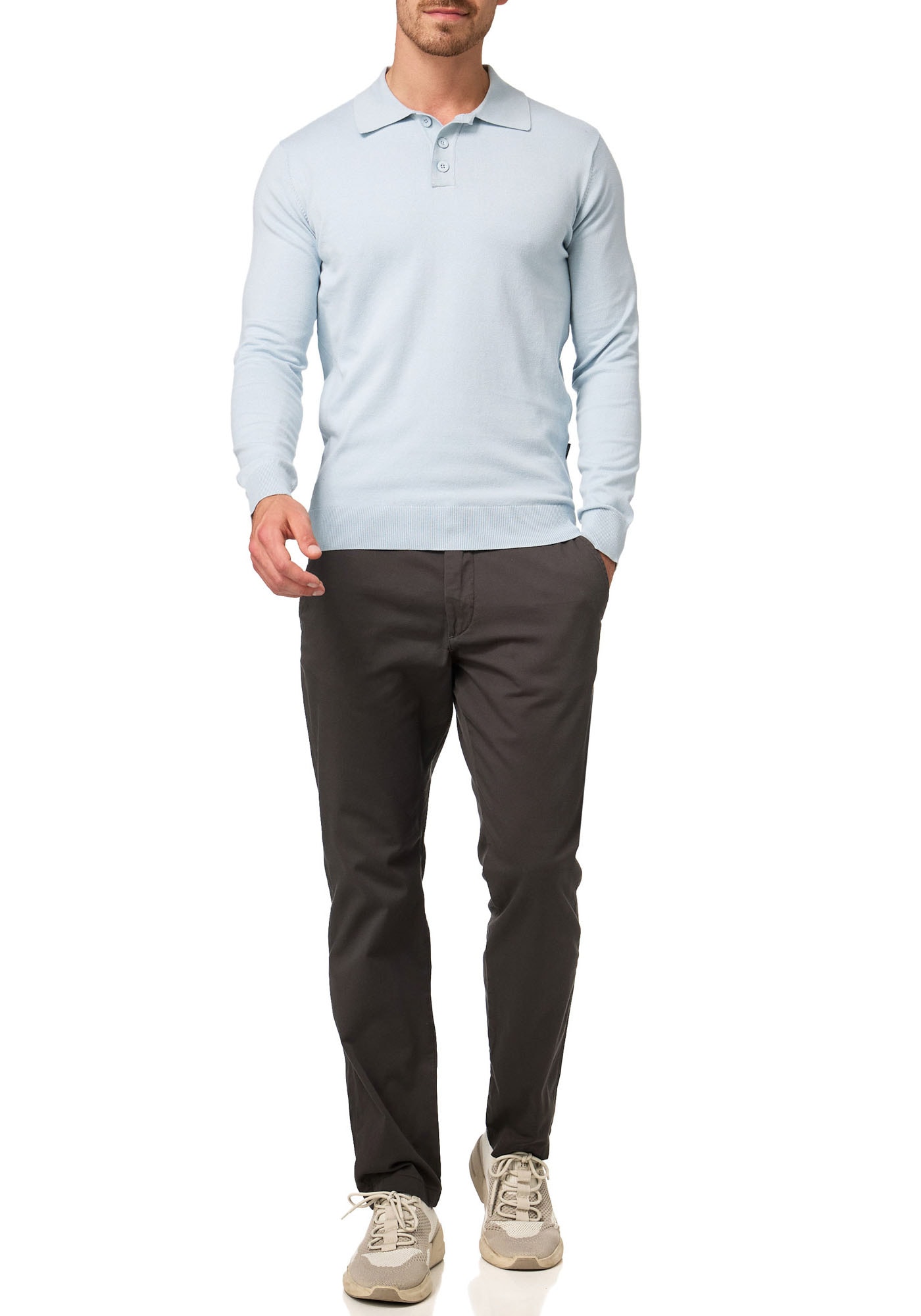 Indicode Polokragenpullover »INBarner«