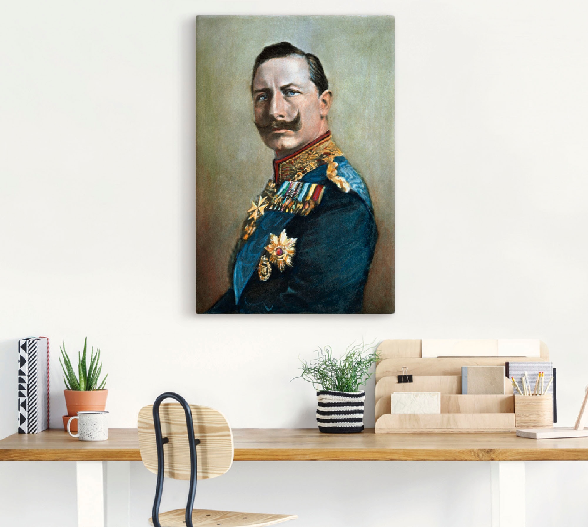 Artland Leinwandbild »Wilhelm II.«, Menschen, (1 St.), auf Keilrahmen gespannt