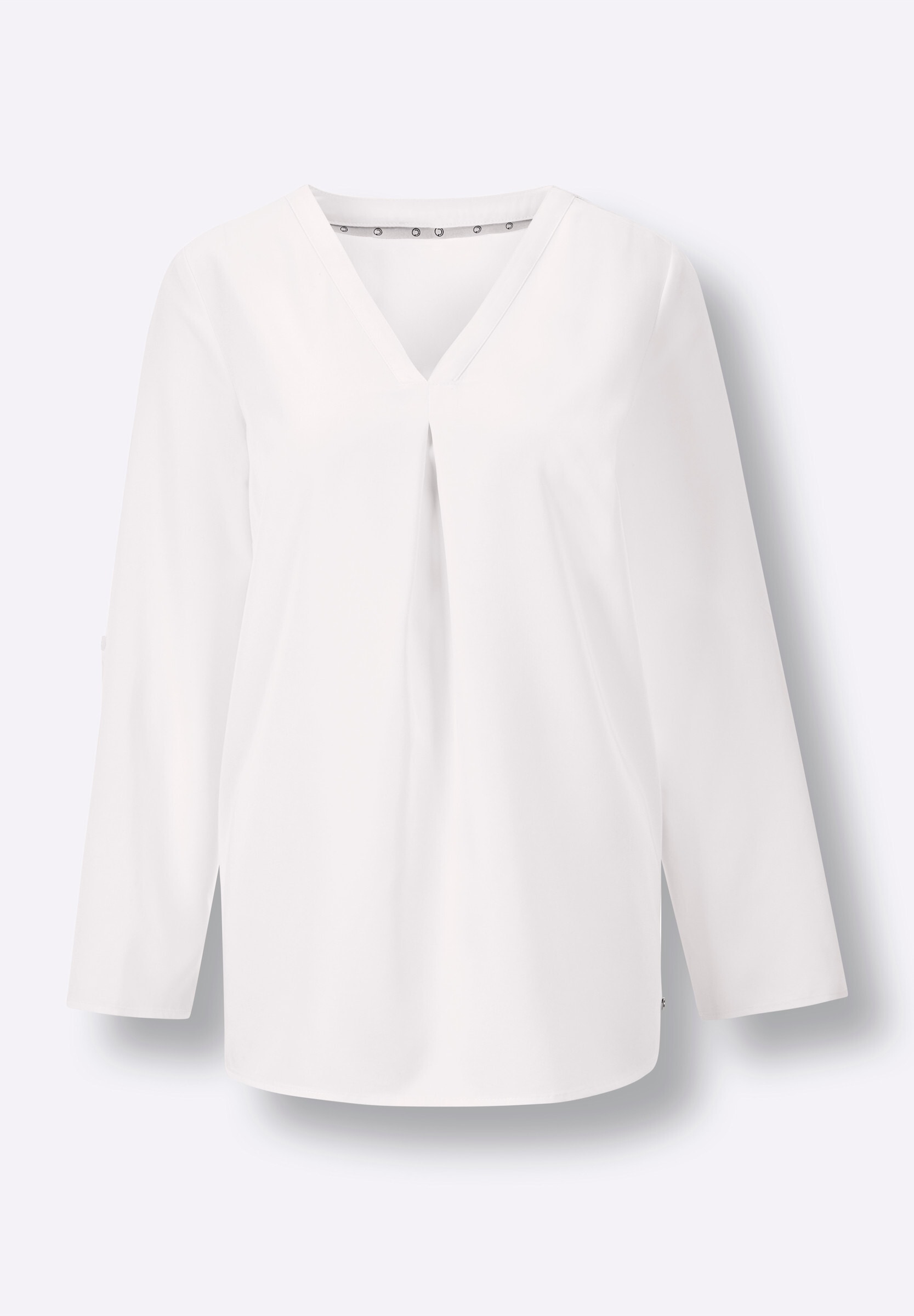 creation L Schlupfbluse »Modal-Bluse Longbluse mit seidig-mattem Glanz«