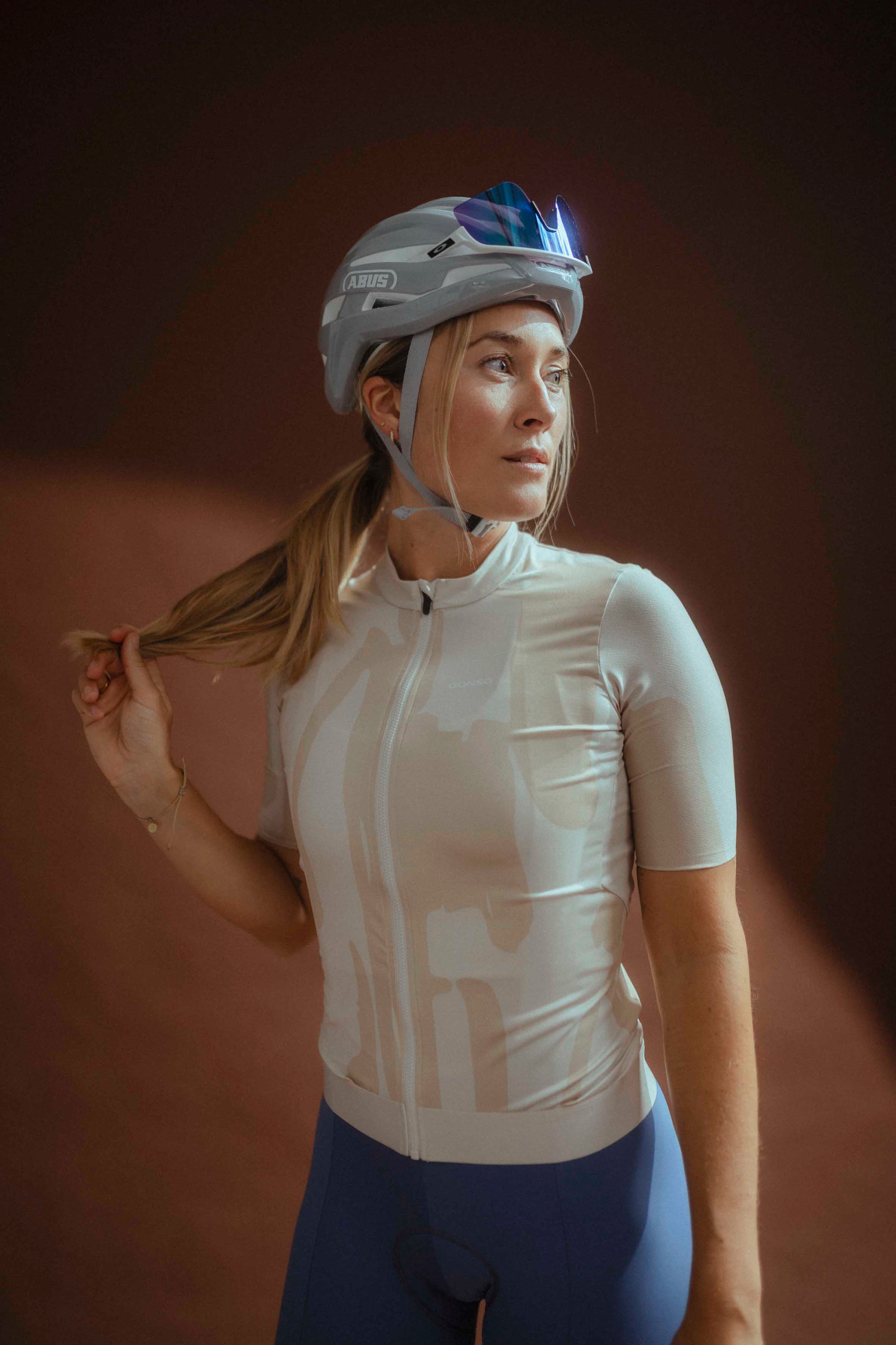 Gonso Radtrikot »Road Jersey Print W« Damen Fahrradtrikot, modernes Trikot mit 3-teiliger Rückentasche