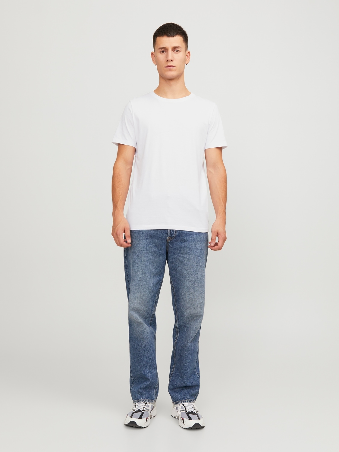 Jack & Jones T-Shirt »JJEORGANIC BASIC TEE SS O-NE 5PK MP NOOS«, (Packung, 5 tlg., 5er-Pack)