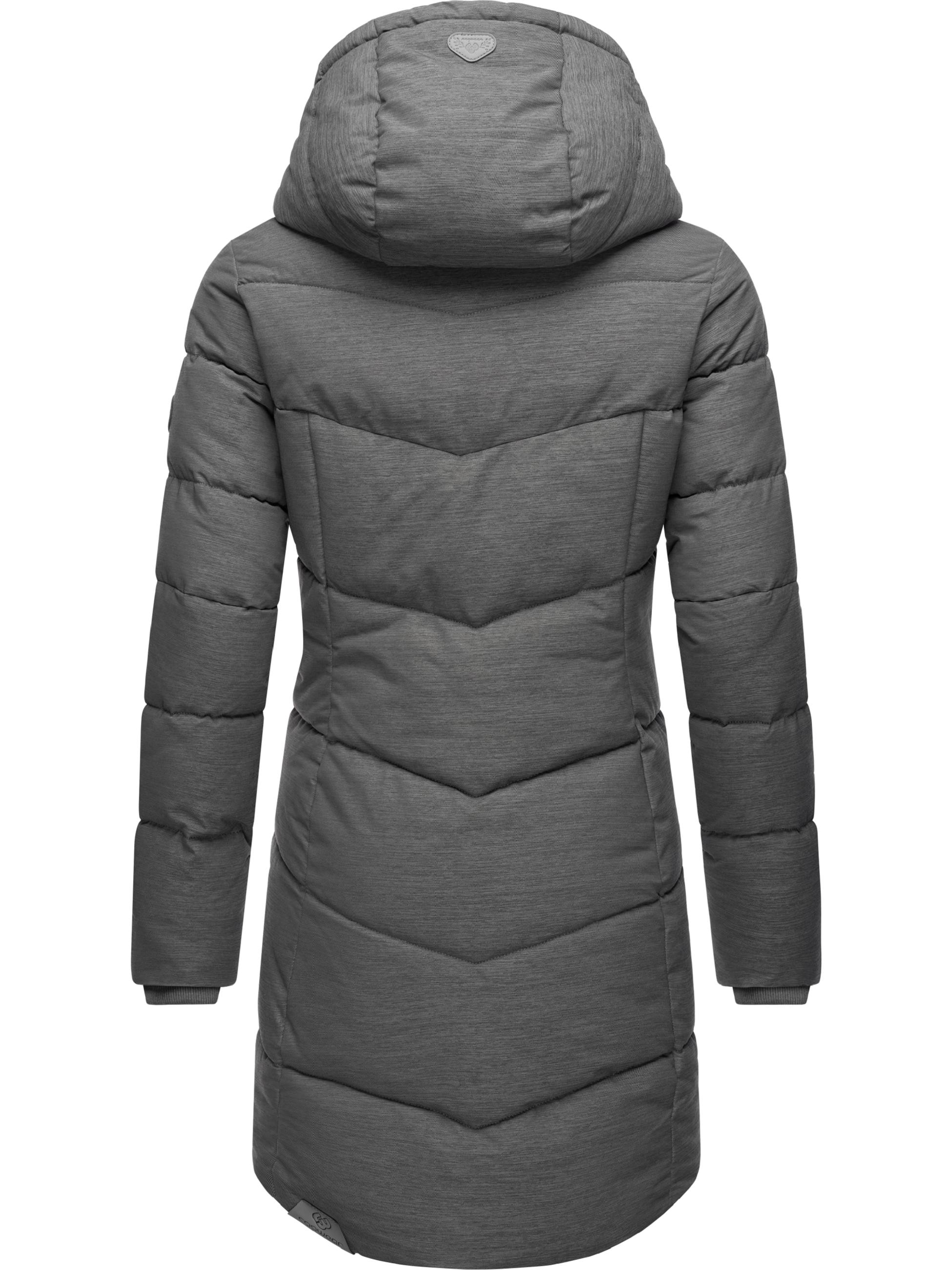 Ragwear Wintermantel »Wintermantel Pavla«, stylischer Winterparka mit Teddyfutter und Kapuze