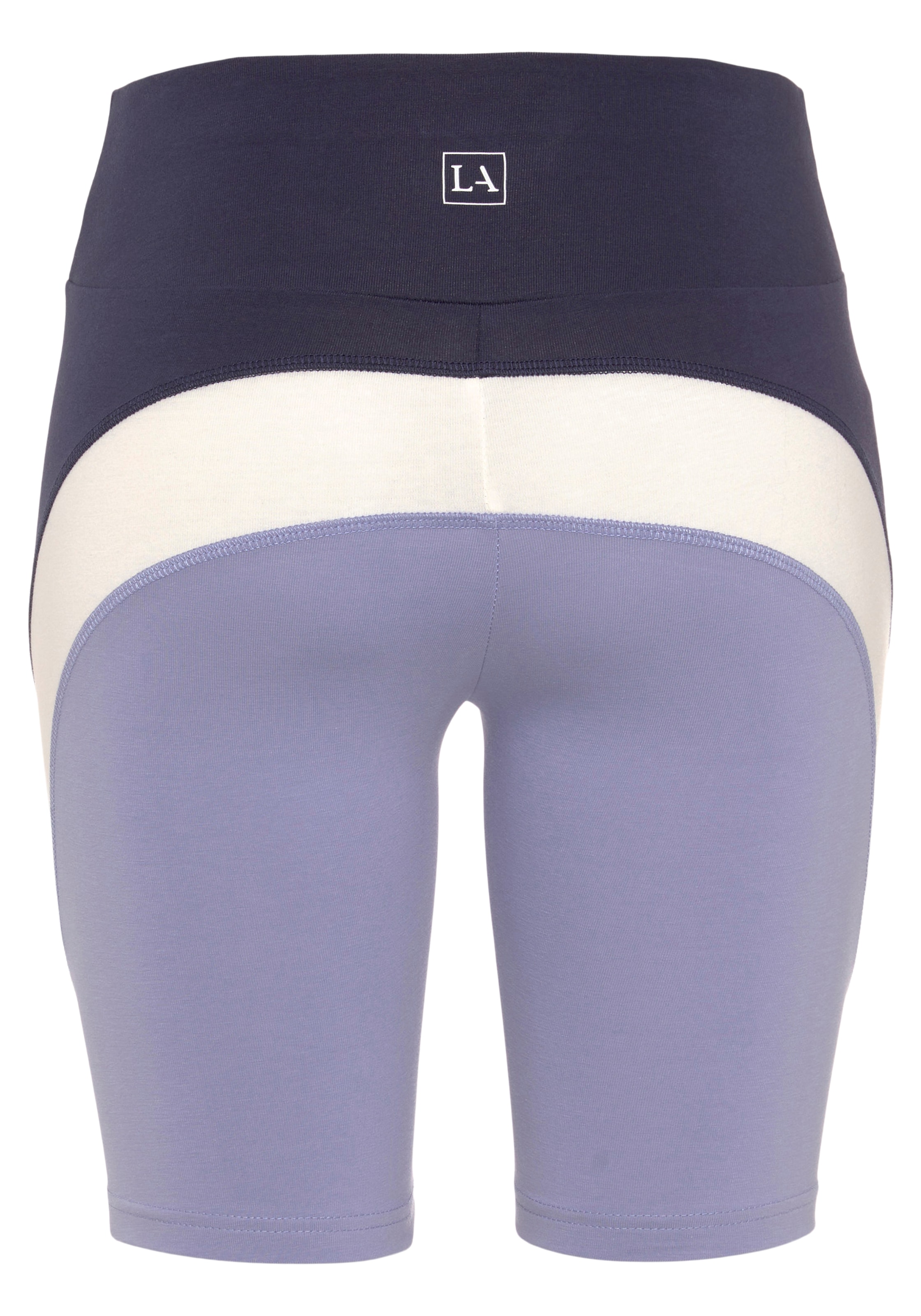 LASCANA ACTIVE Radlerhose, Sporthose mit breitem V-Bündchen