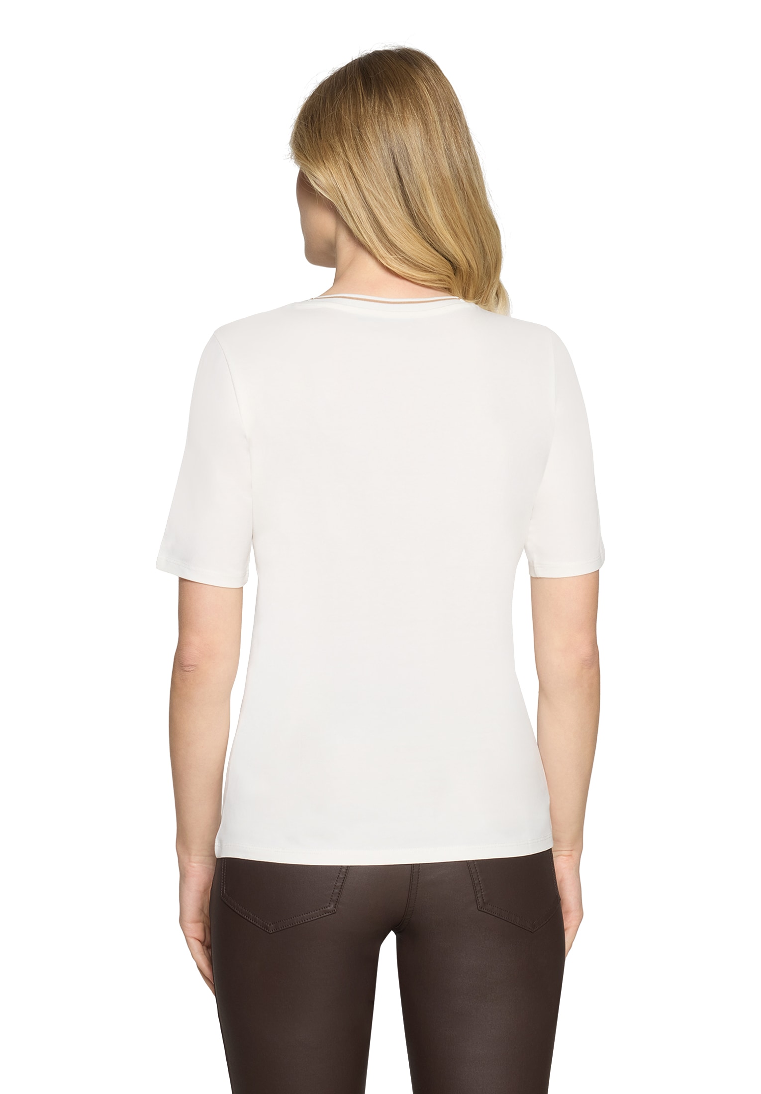Betty Barclay Rundhalsshirt »Basic Shirt mit Placement«