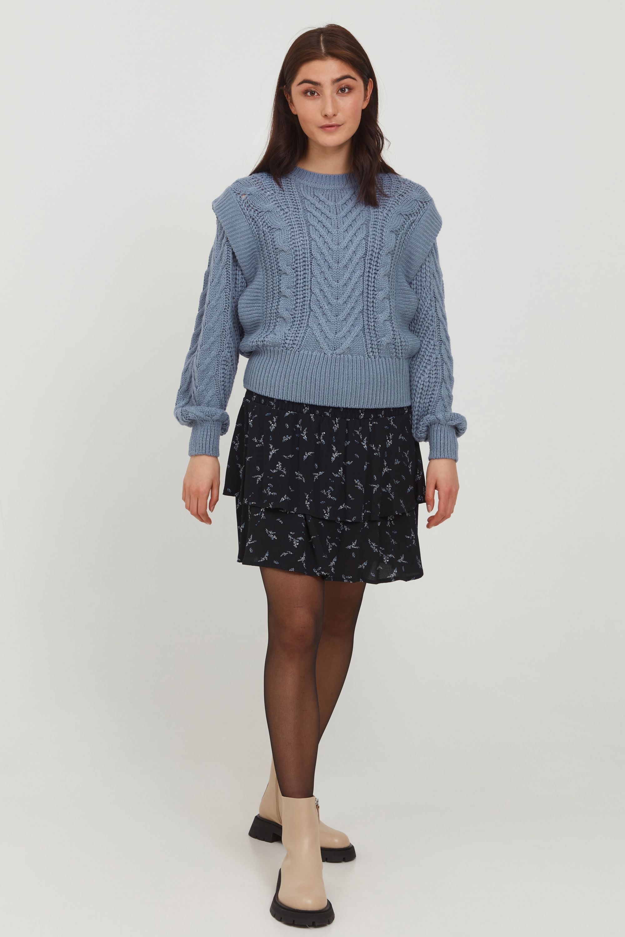 b.young Strickfleece-Pullover »Strickpullover BYOtinka«