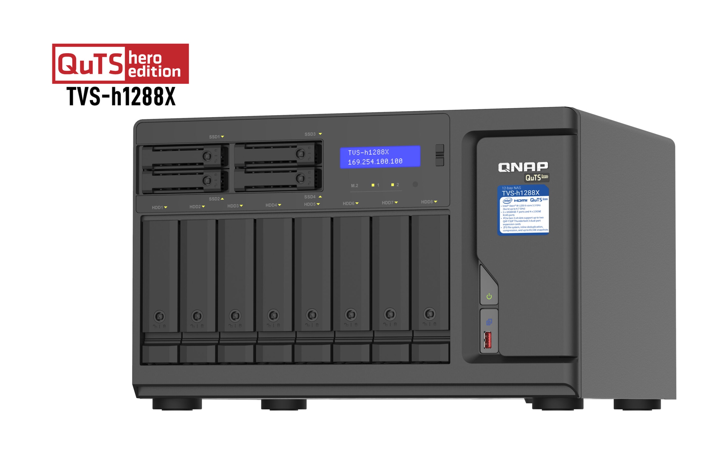 QNAP NAS-Server »TVS-h1288X«