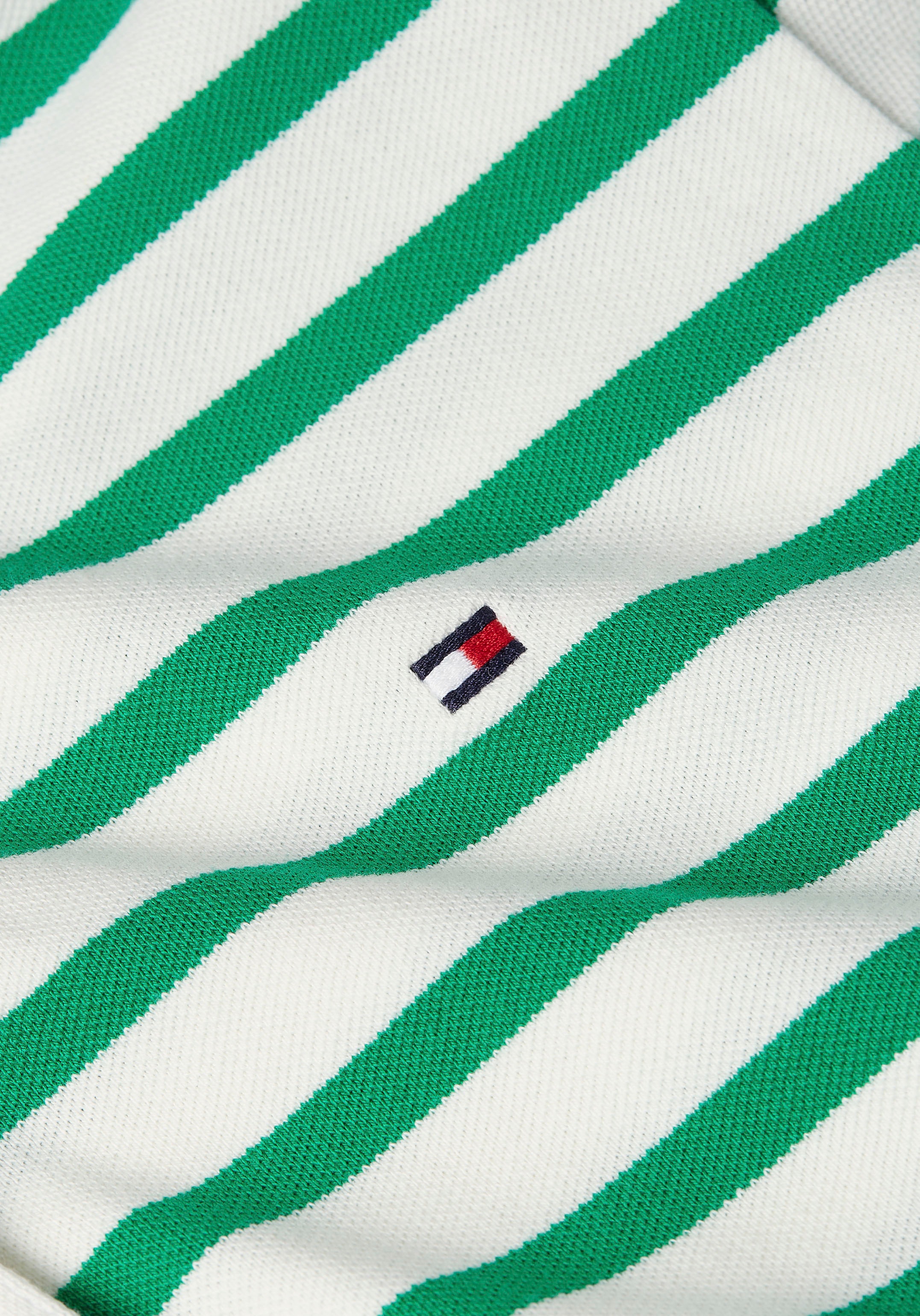 Tommy Hilfiger Poloshirt »1985 REG PIQUE STRIPE POLO SS«, mit dezenter Tommy Hilfiger Logostickerei