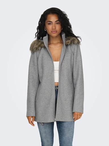 Kurzmantel »ONLNEWERICA HOOD COAT CS OTW«