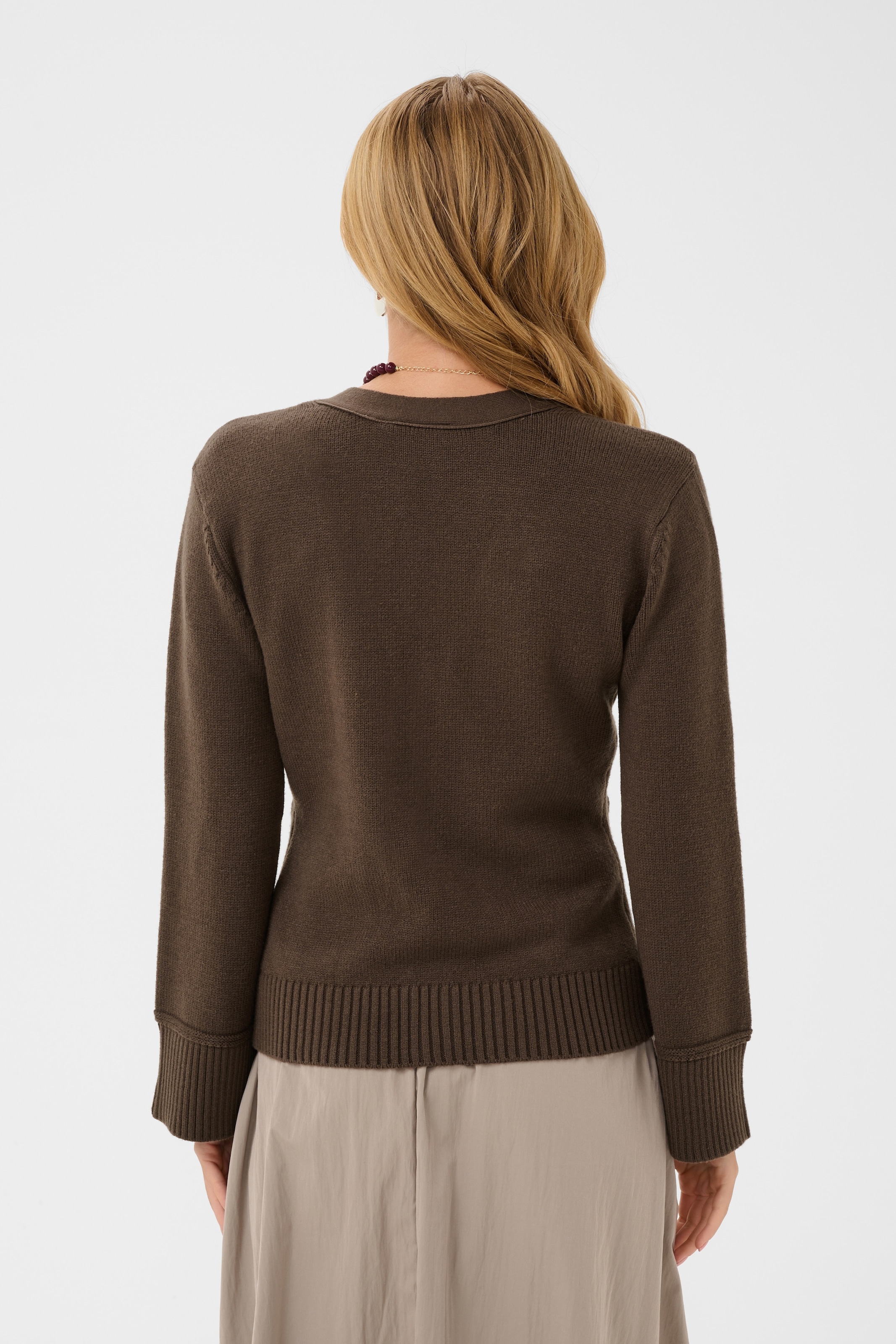 Saint Tropez Strickjacke »TheresaSZ Cardigan« Materialmix, Fitted